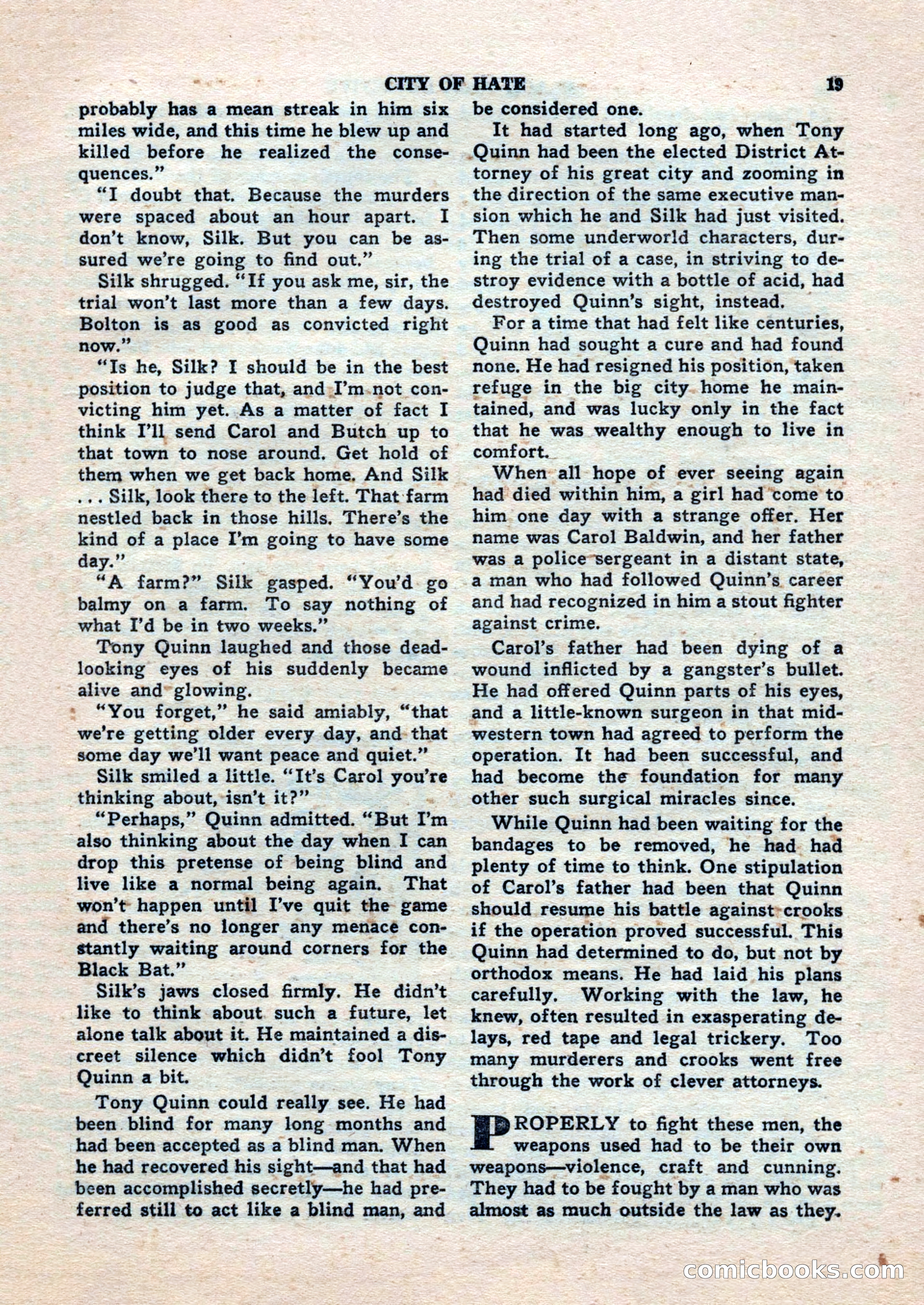 Black Book Detective, November 1948 — page 19 of 148
