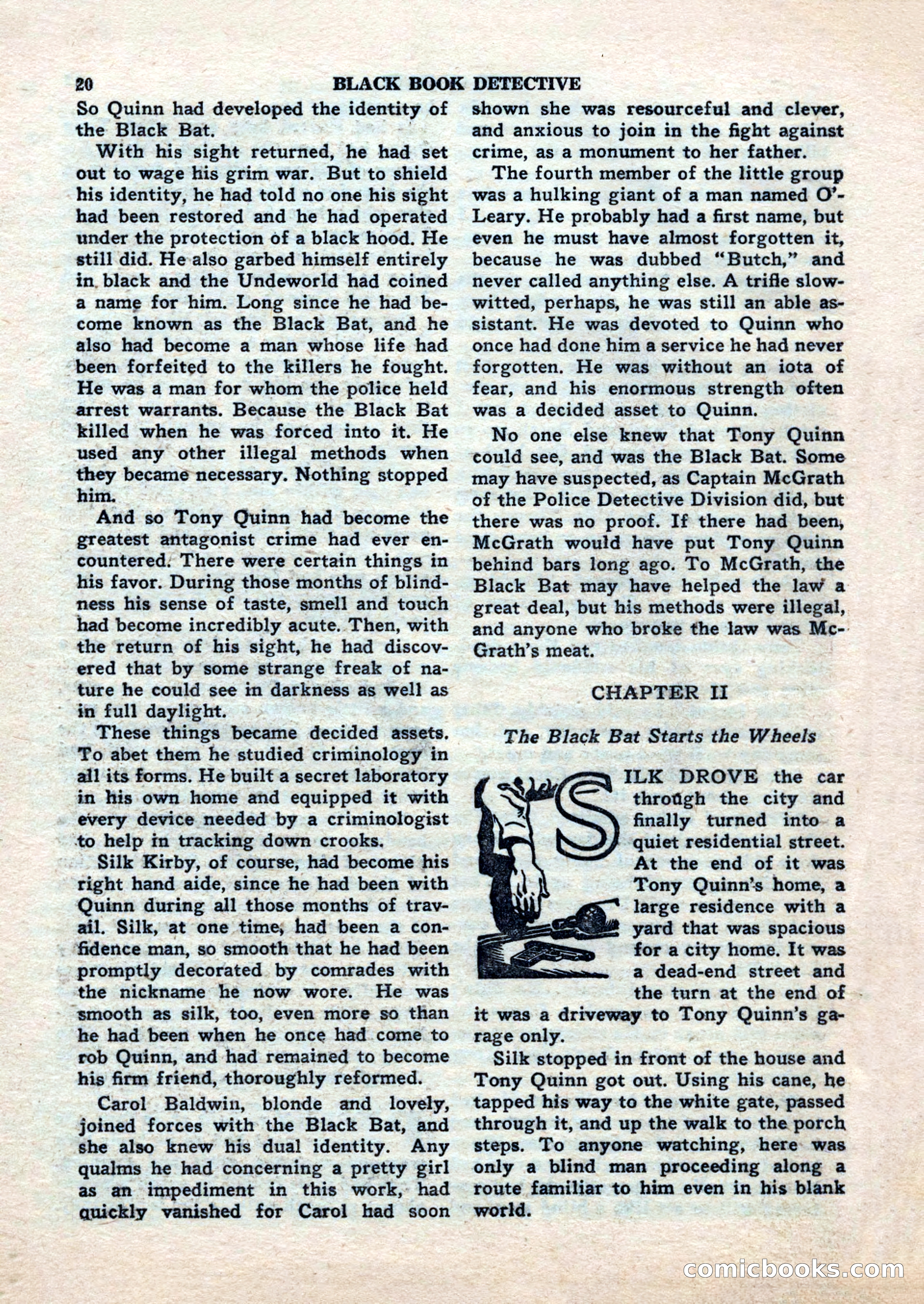 Black Book Detective, November 1948 — page 20 of 148