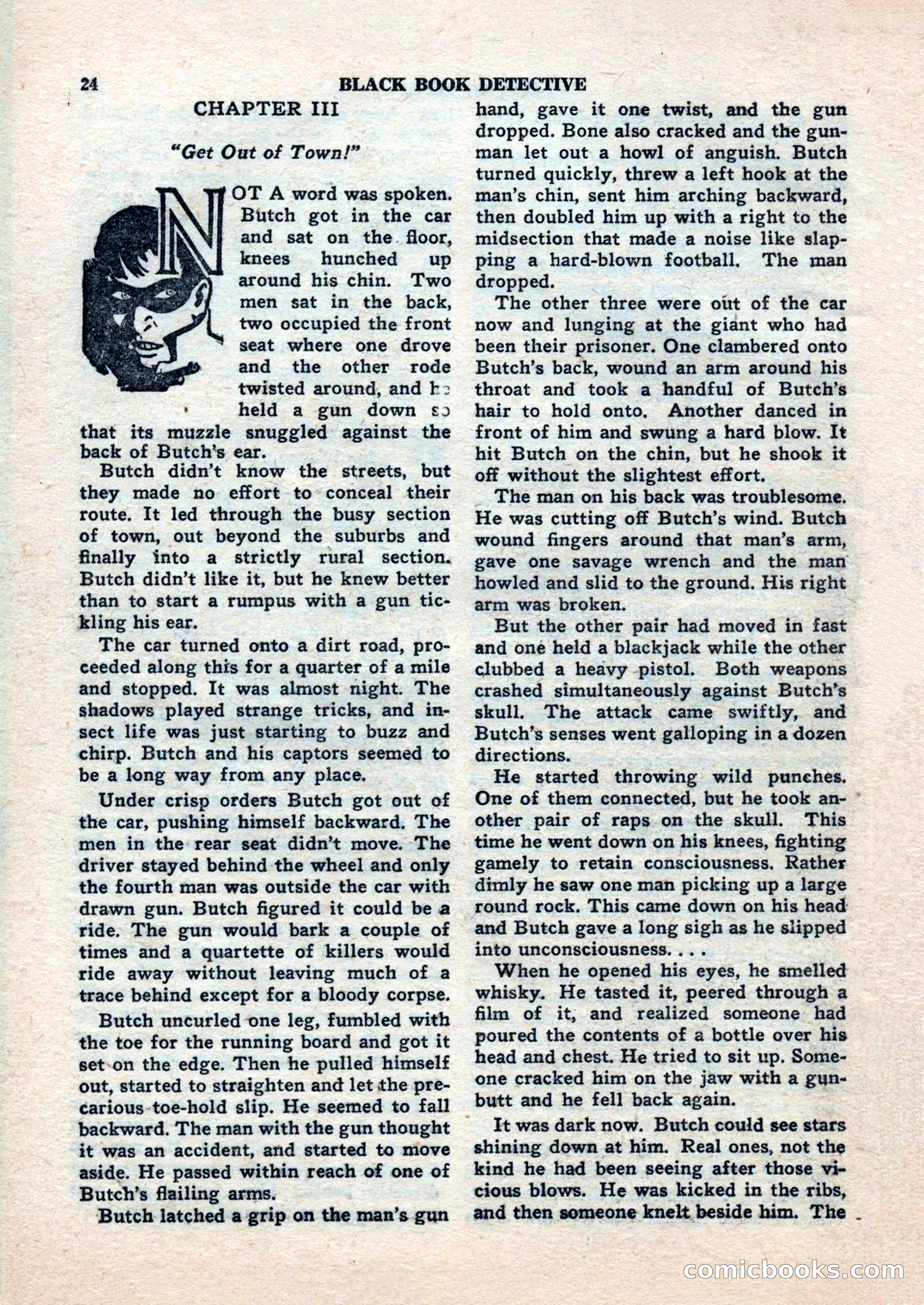 Black Book Detective, November 1948 — page 24 of 148
