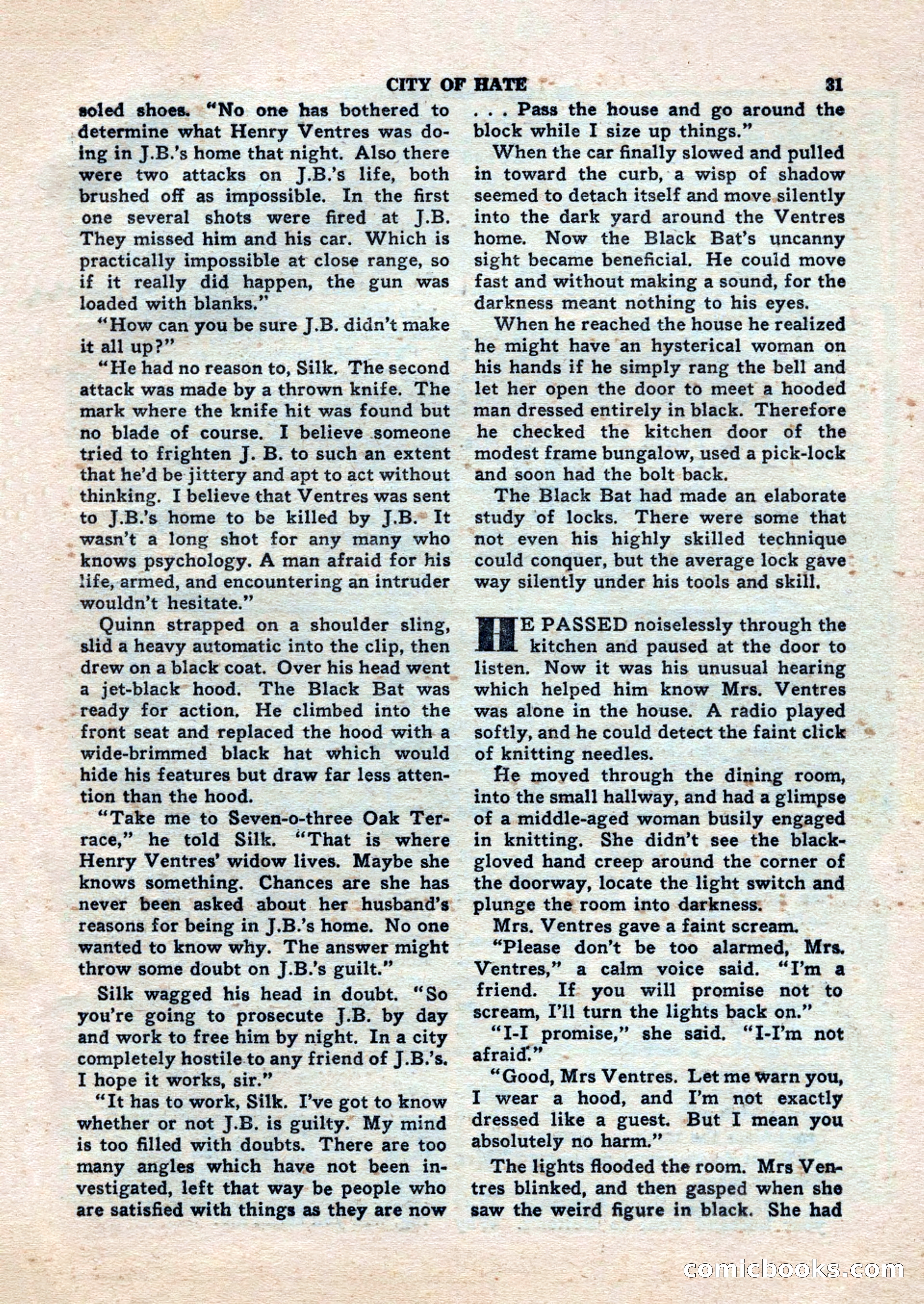 Black Book Detective, November 1948 — page 31 of 148