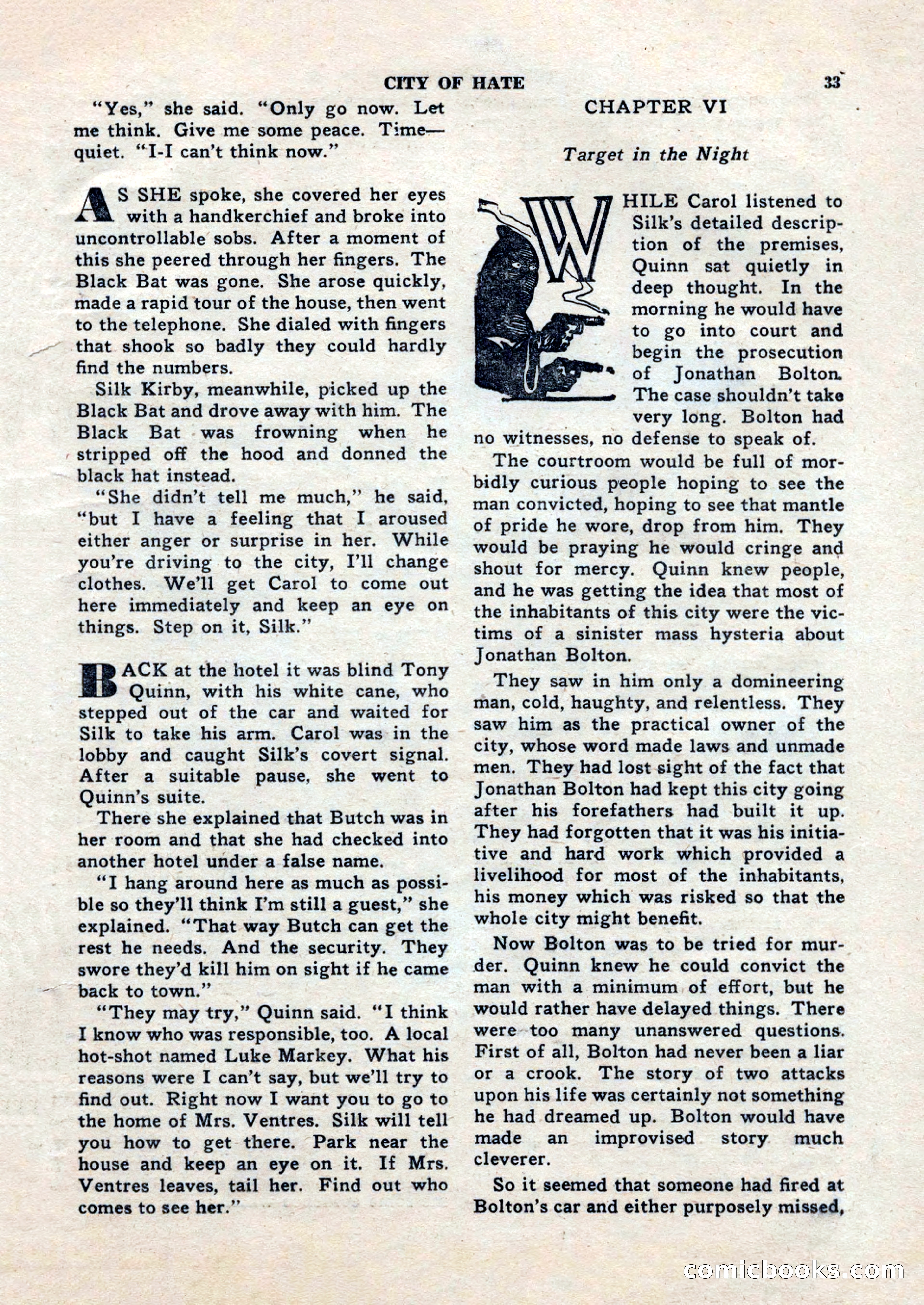 Black Book Detective, November 1948 — page 33 of 148