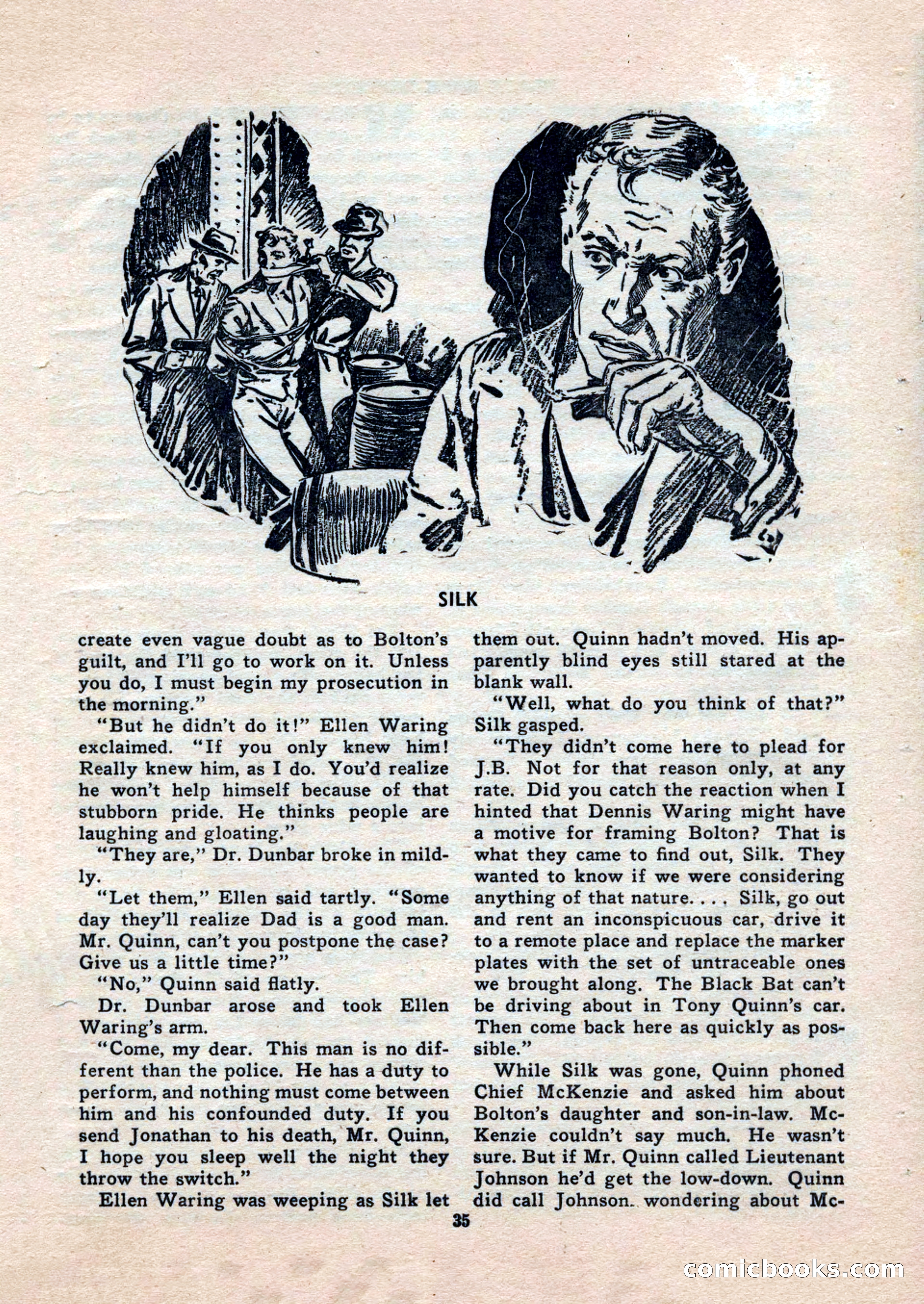 Black Book Detective, November 1948 — page 35 of 148