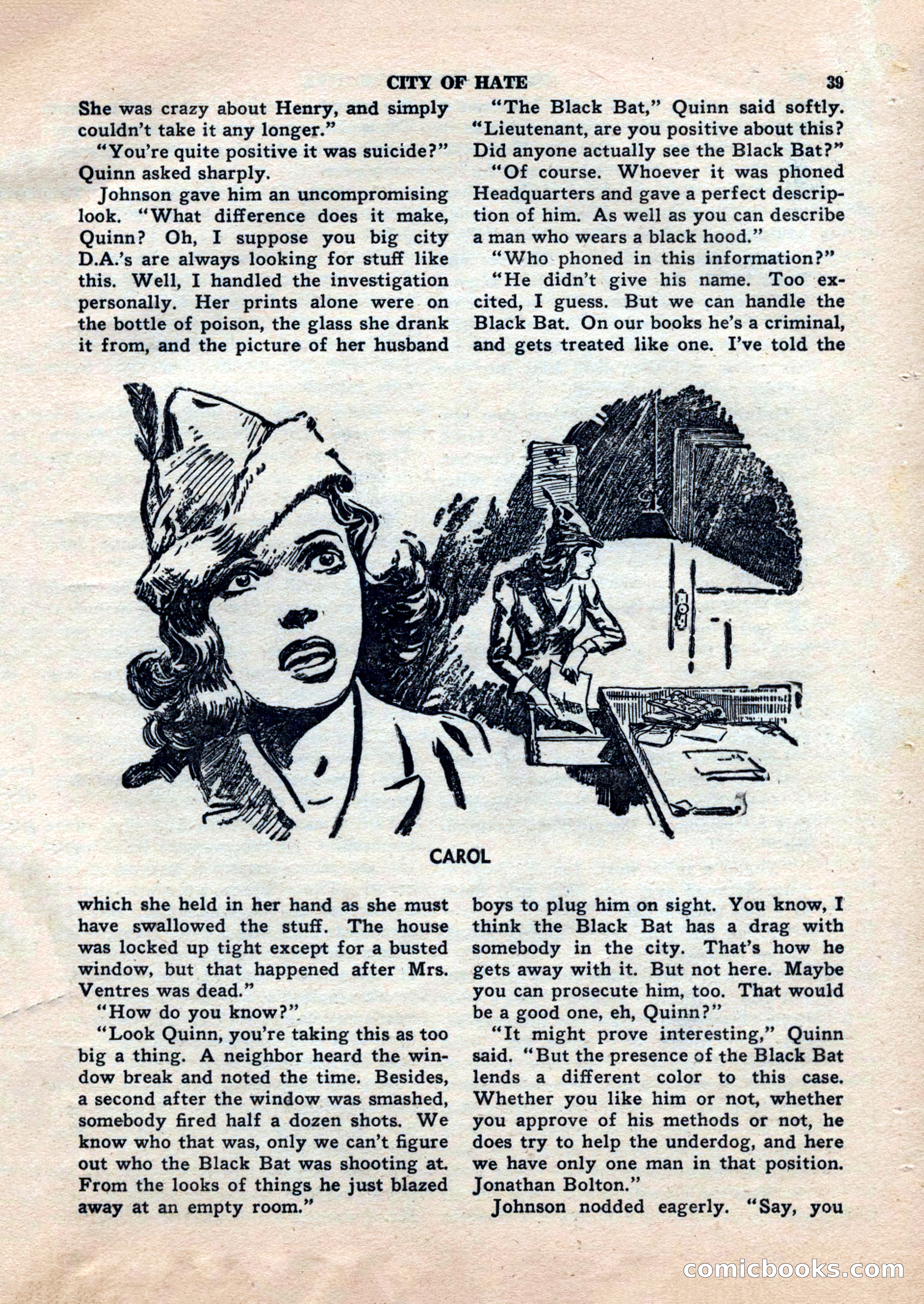 Black Book Detective, November 1948 — page 39 of 148