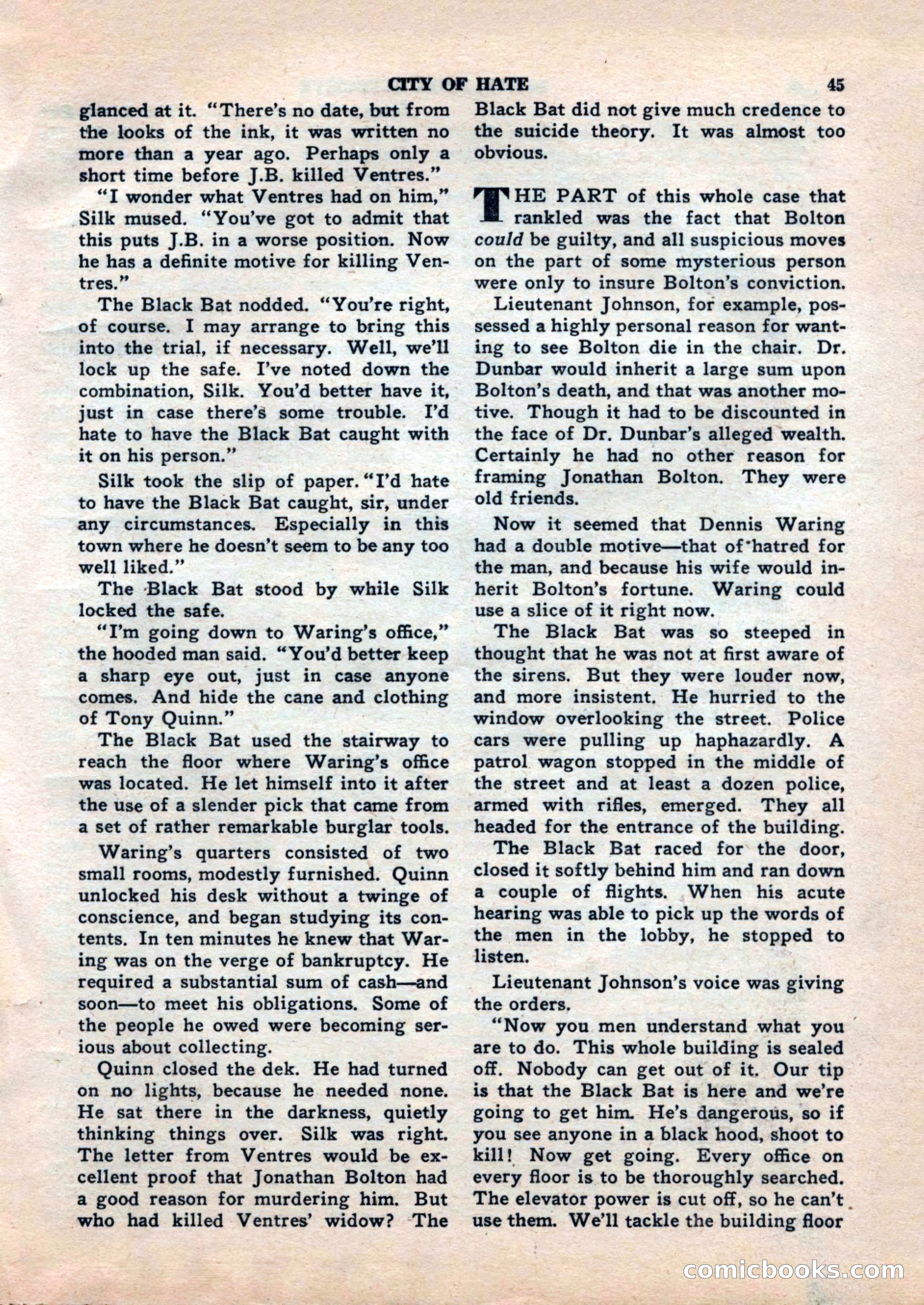 Black Book Detective, November 1948 — page 45 of 148