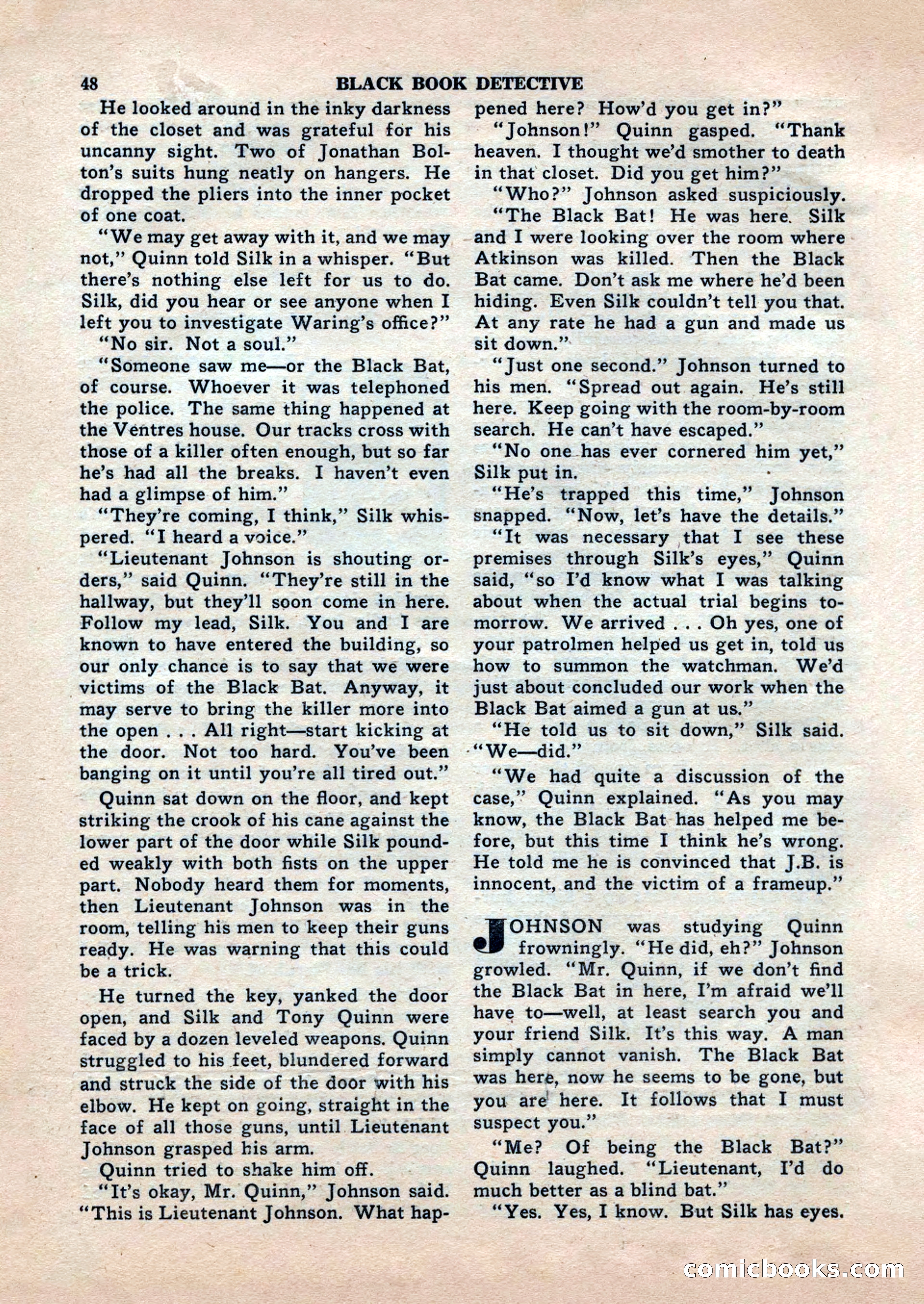 Black Book Detective, November 1948 — page 48 of 148