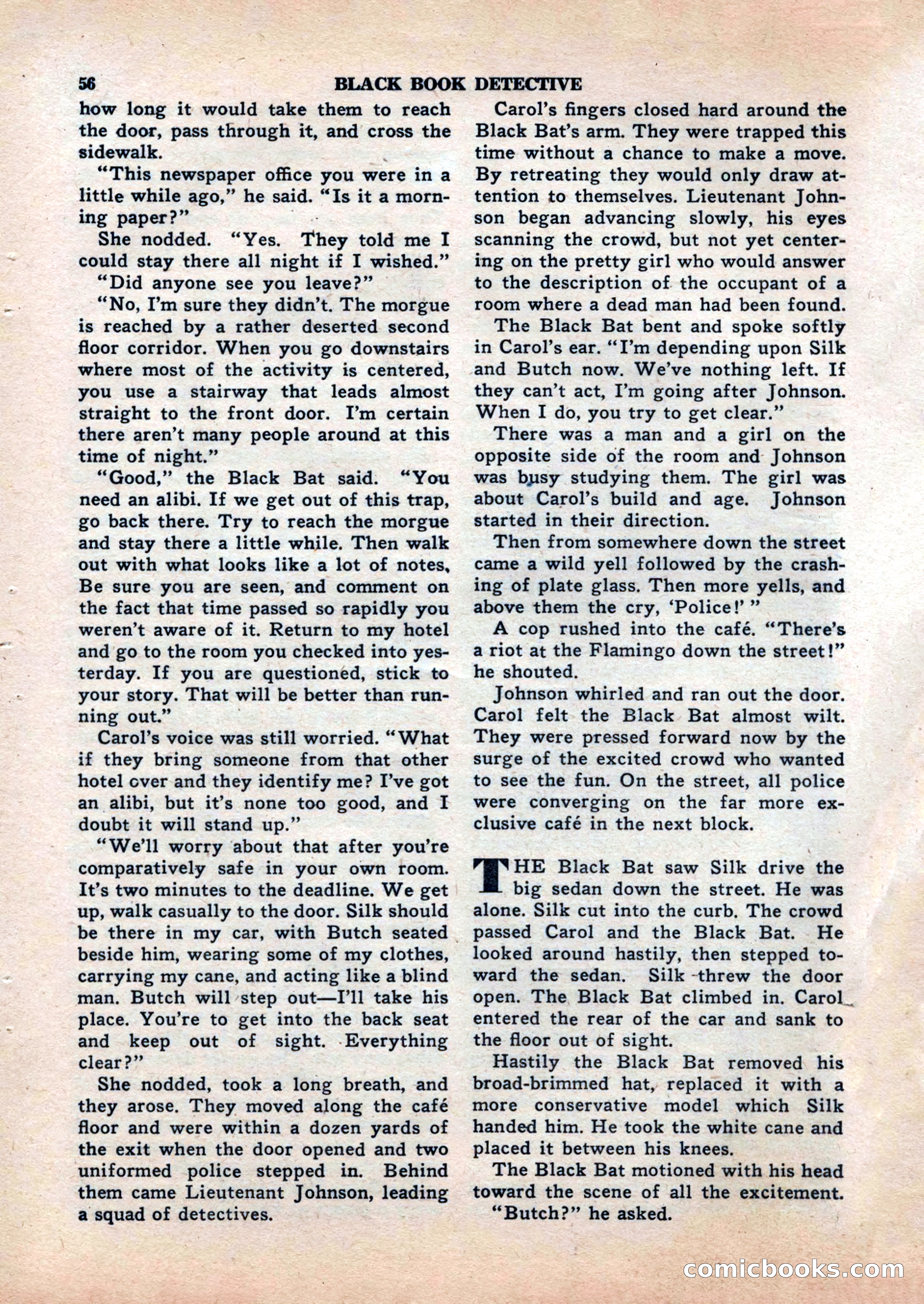 Black Book Detective, November 1948 — page 56 of 148
