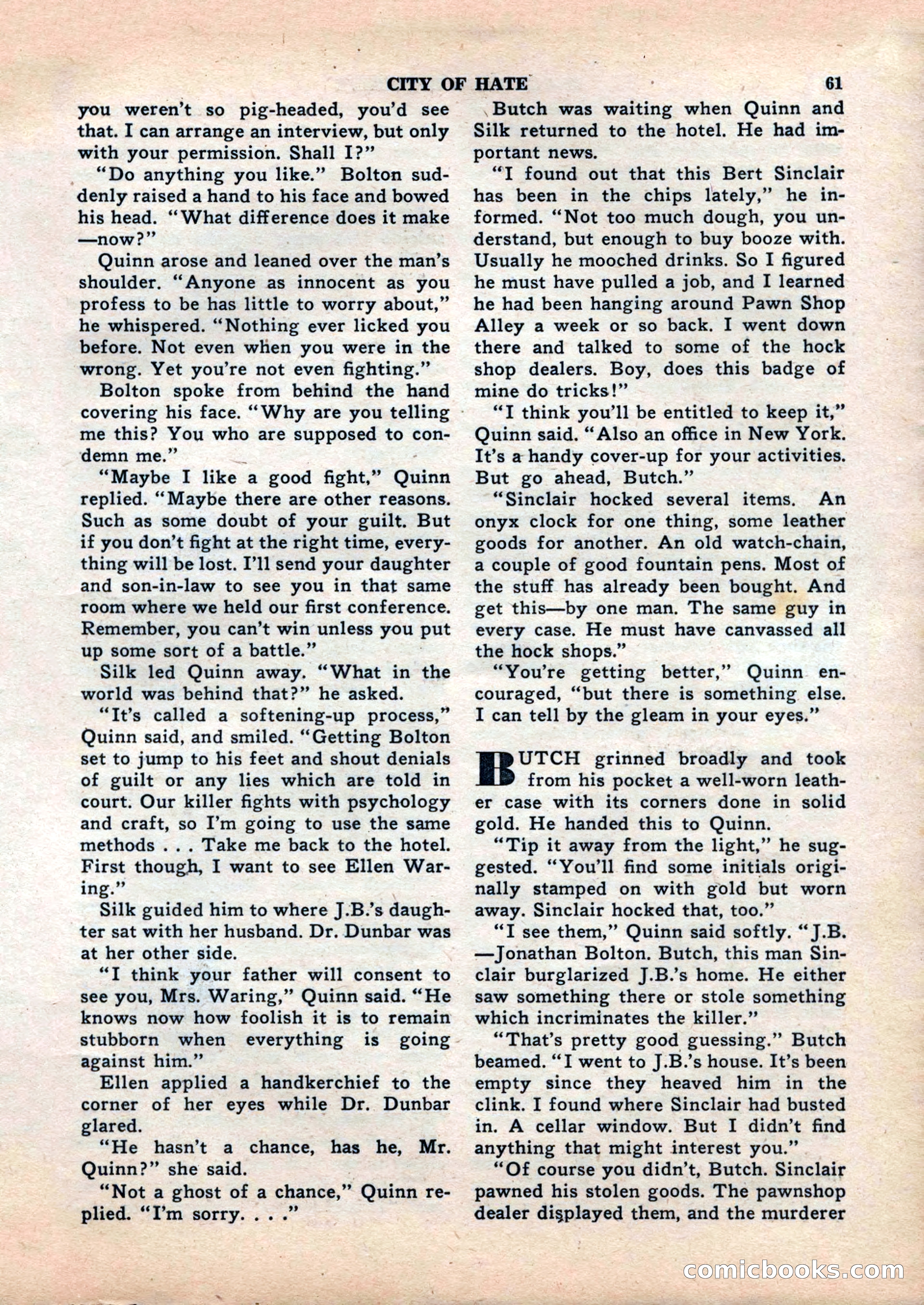 Black Book Detective, November 1948 — page 61 of 148