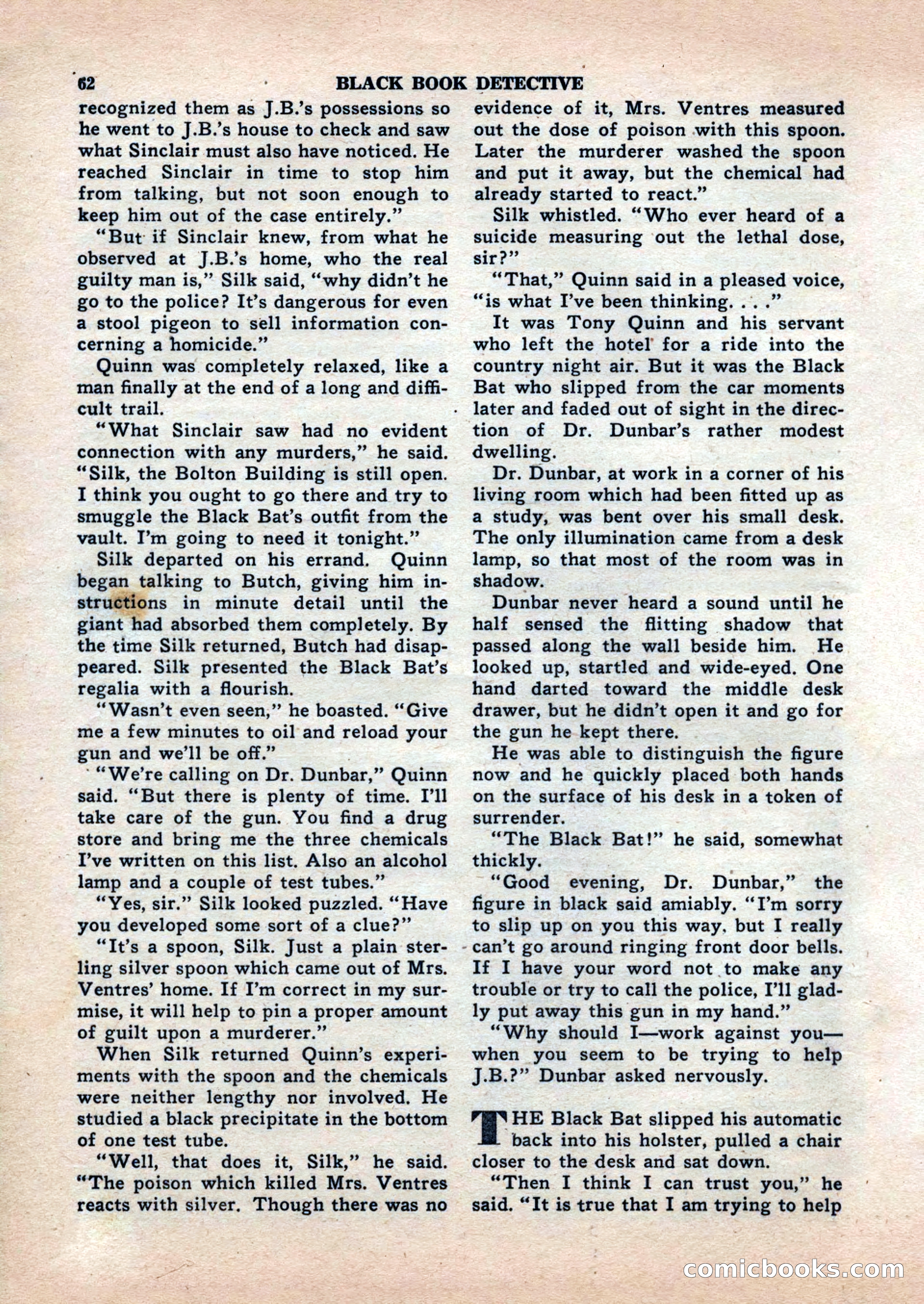 Black Book Detective, November 1948 — page 62 of 148