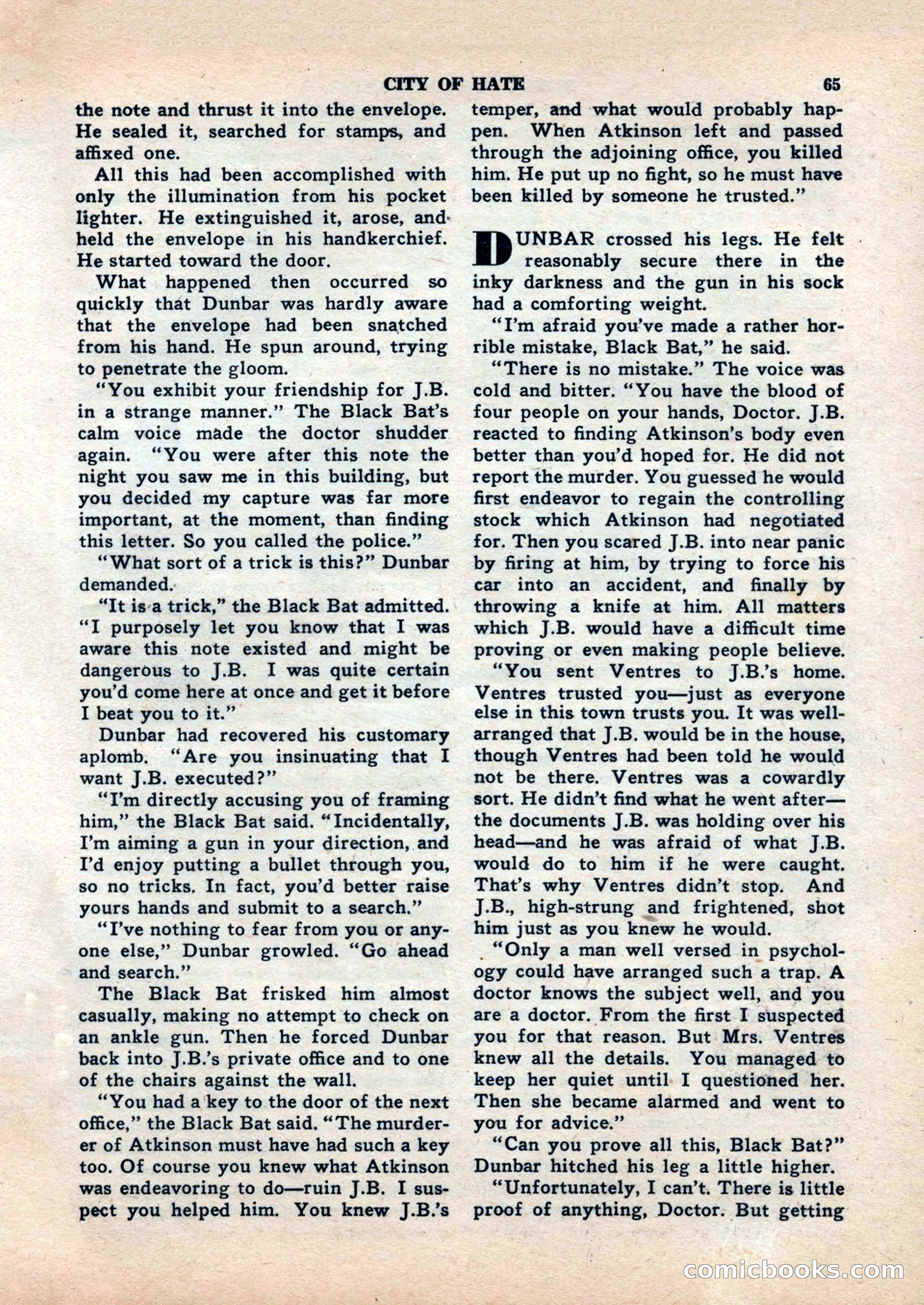 Black Book Detective, November 1948 — page 65 of 148