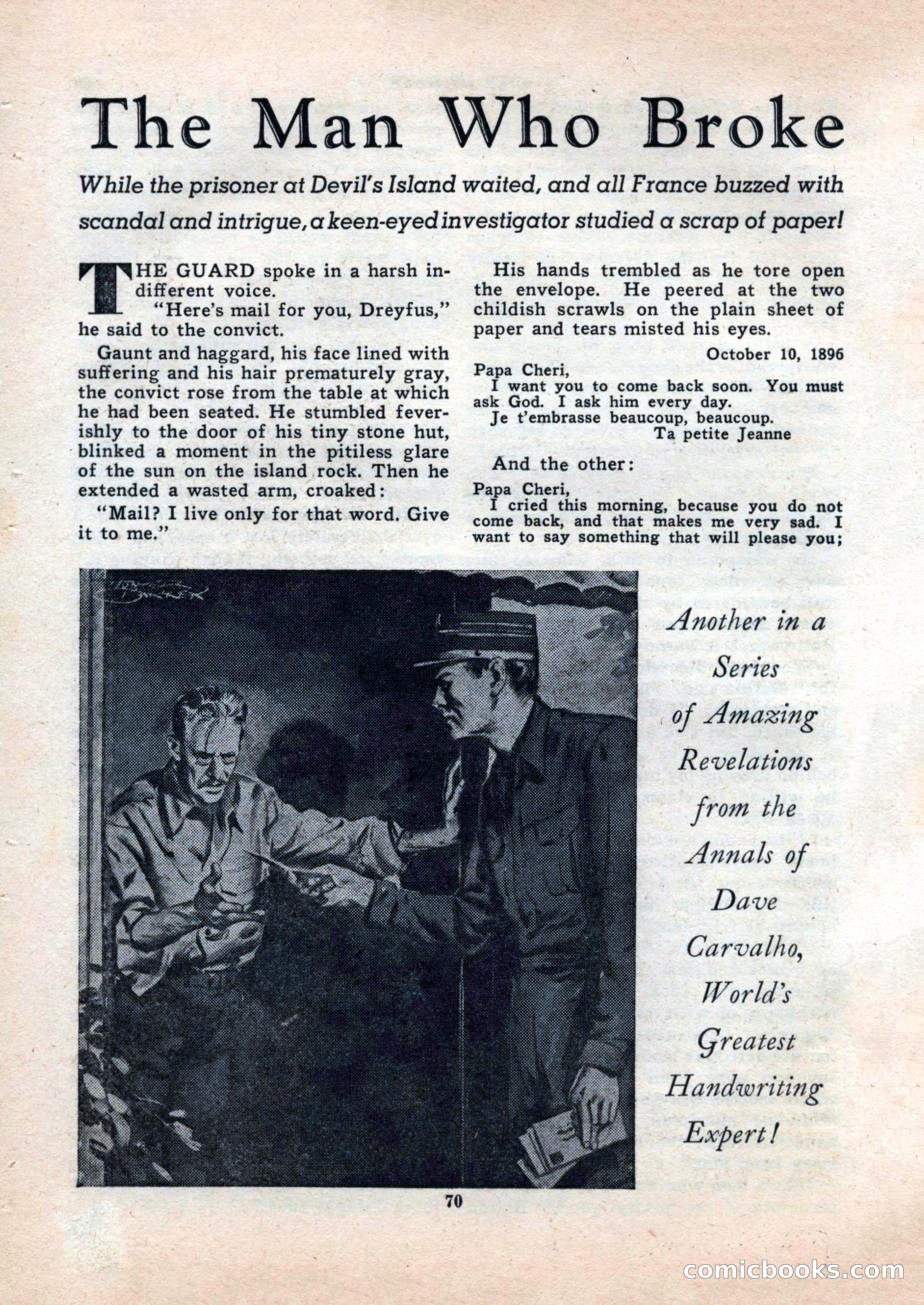 Black Book Detective, November 1948 — page 70 of 148