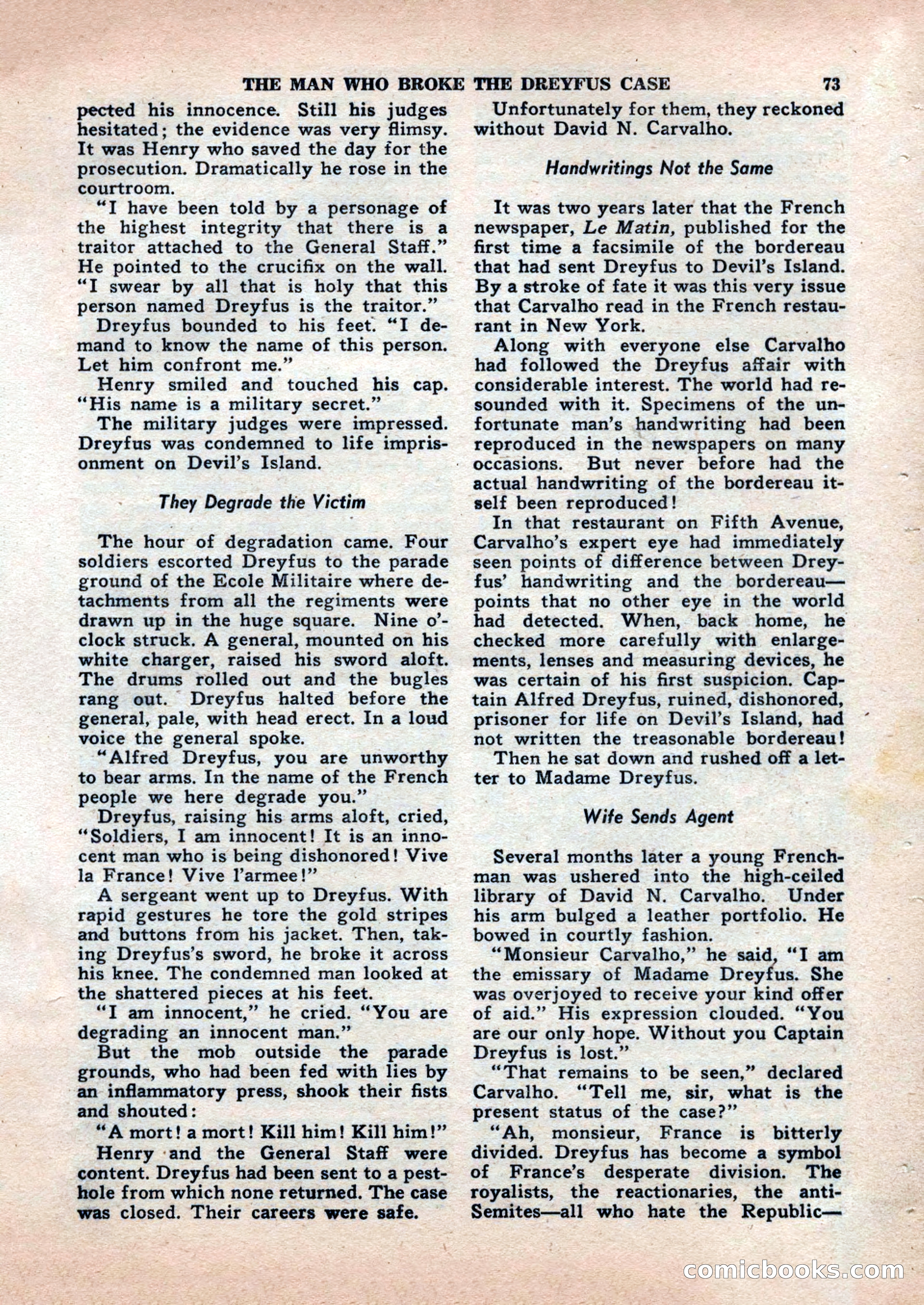 Black Book Detective, November 1948 — page 73 of 148