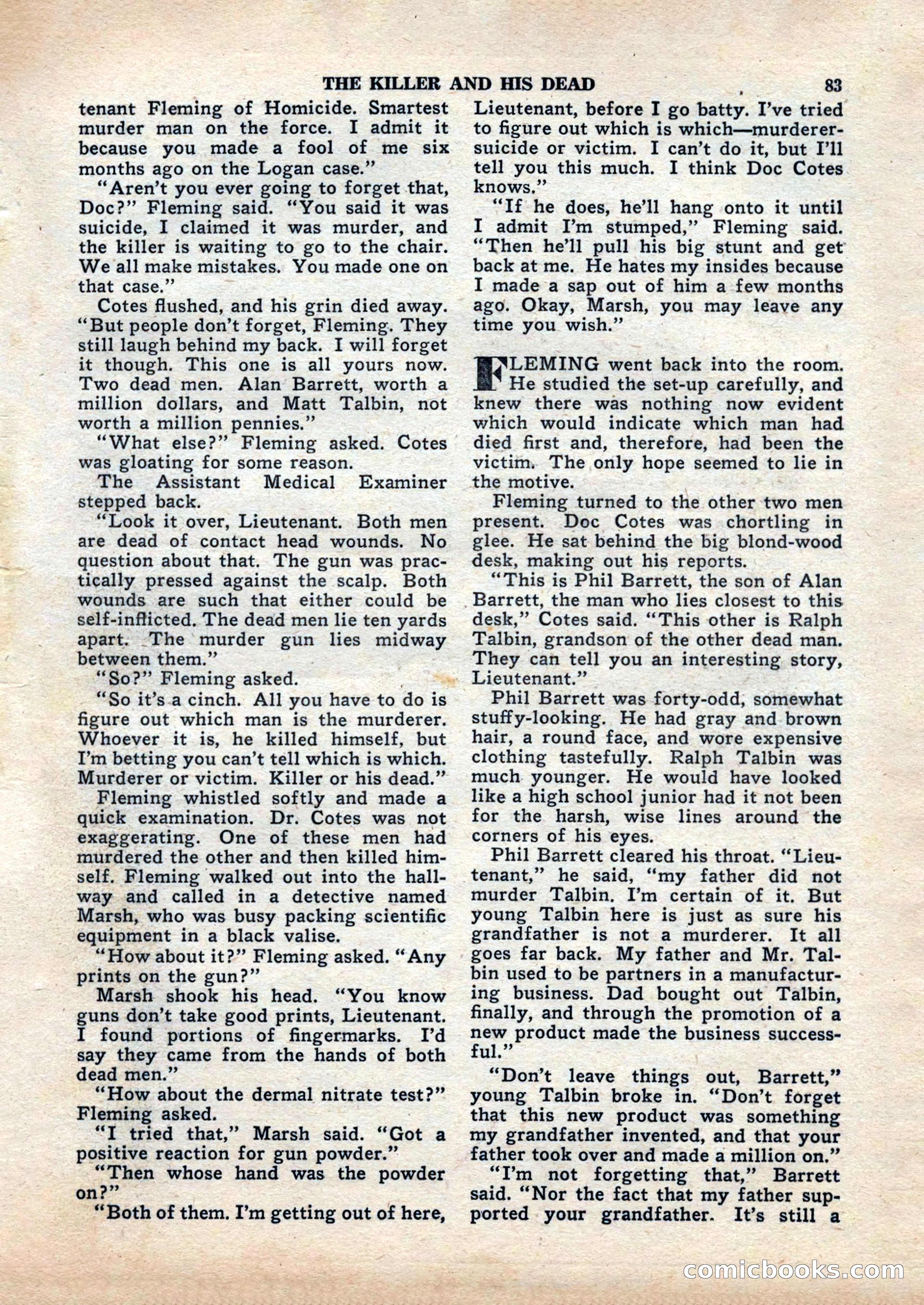 Black Book Detective, November 1948 — page 83 of 148