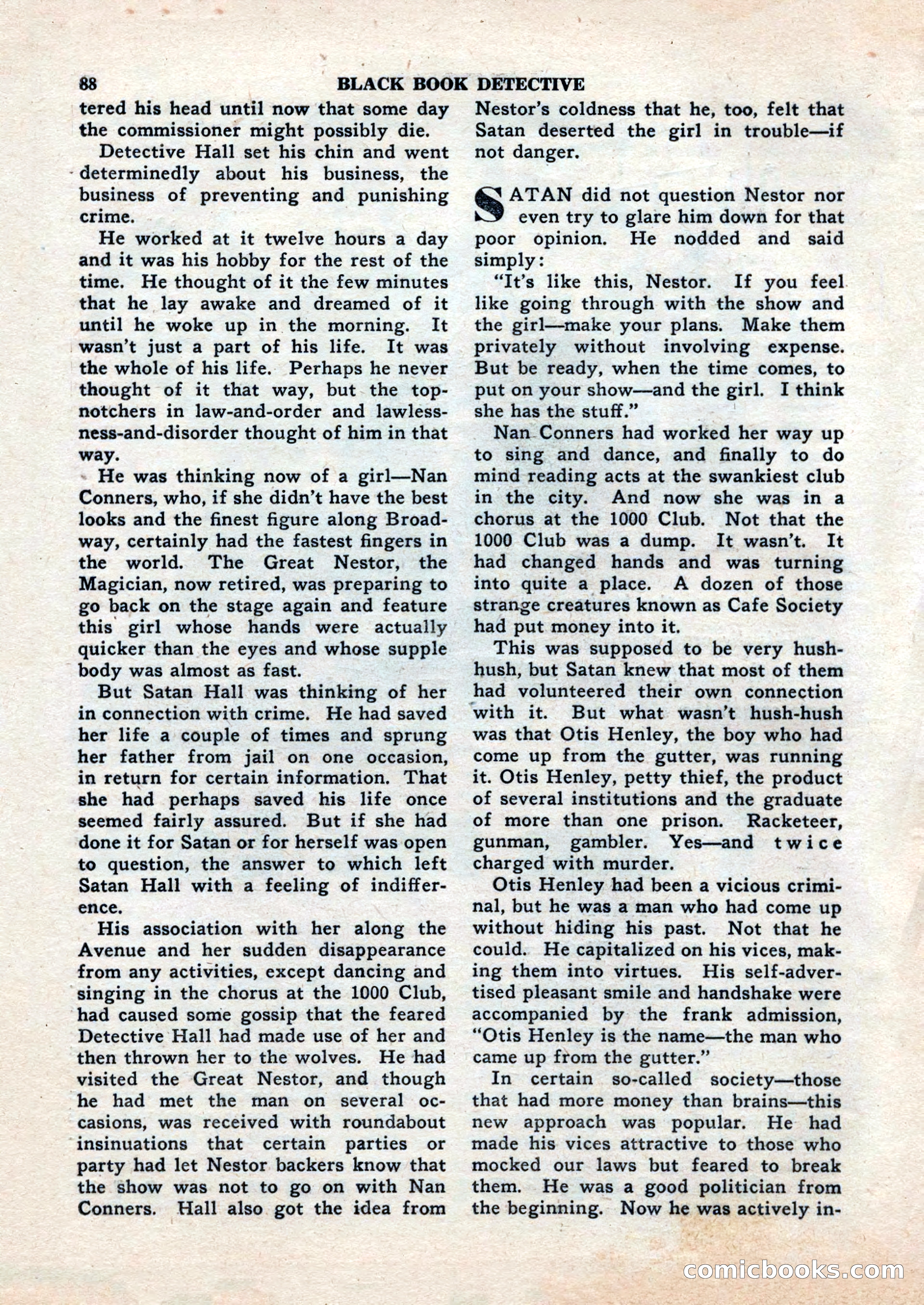 Black Book Detective, November 1948 — page 88 of 148