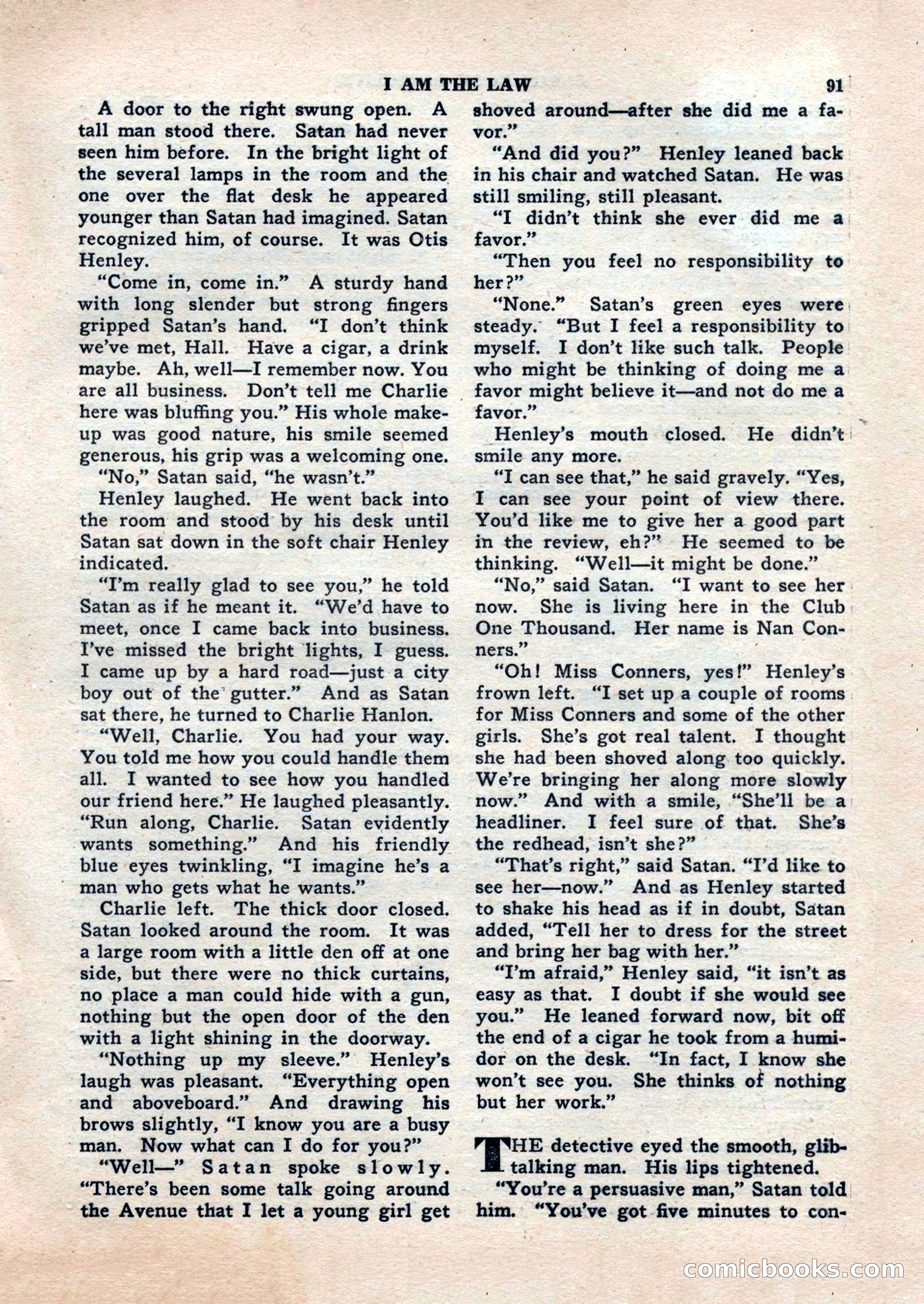 Black Book Detective, November 1948 — page 91 of 148