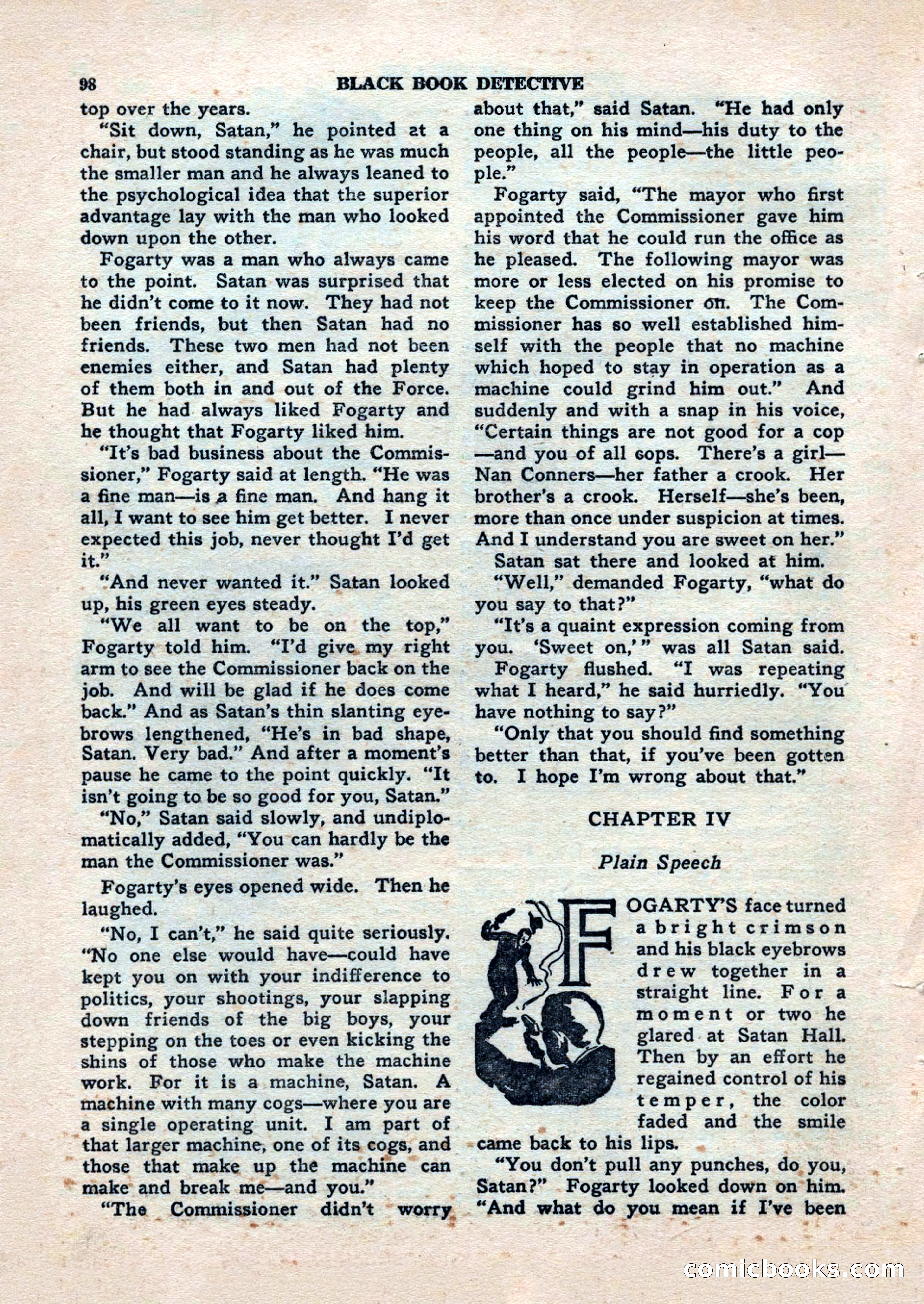 Black Book Detective, November 1948 — page 98 of 148