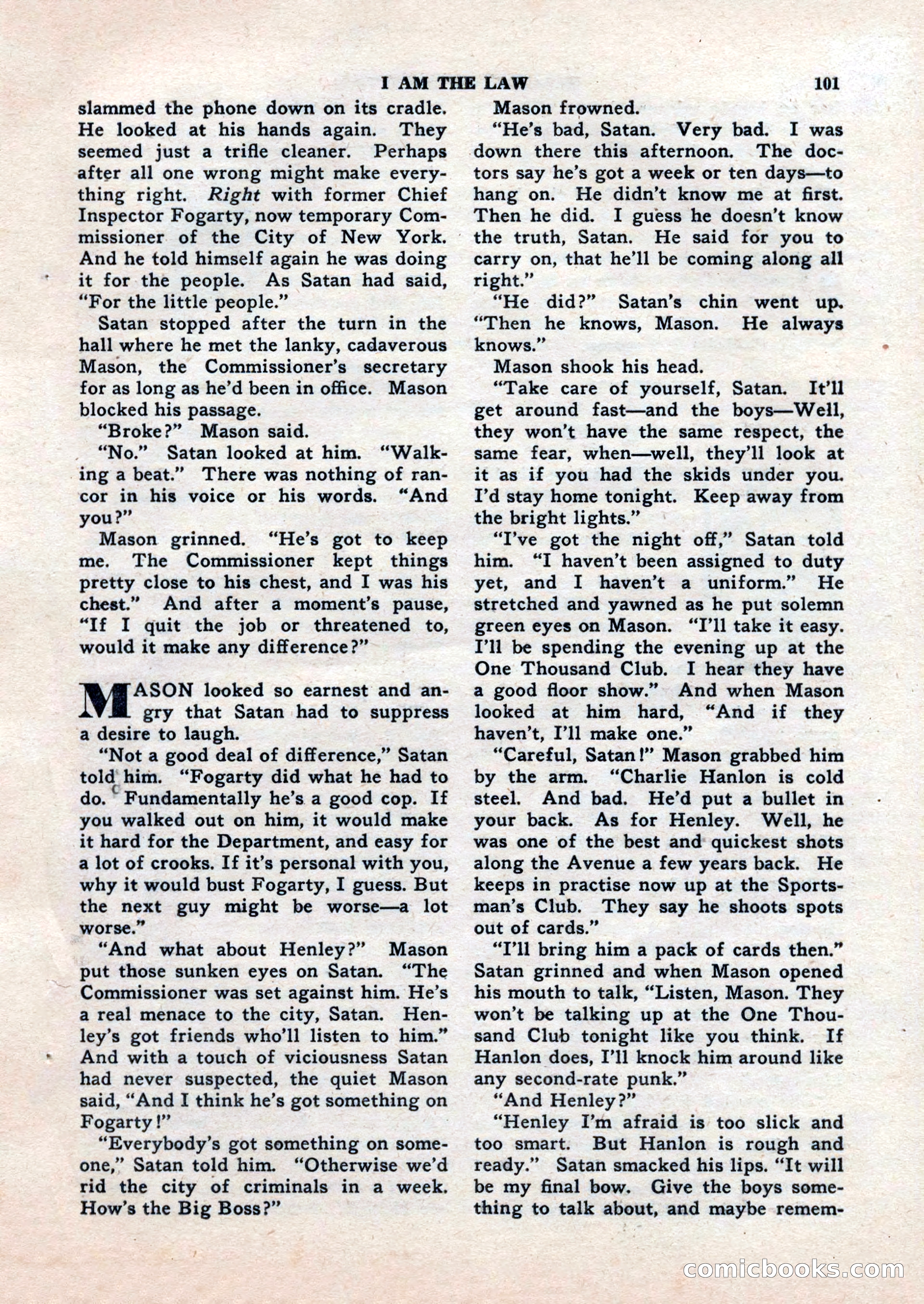 Black Book Detective, November 1948 — page 101 of 148