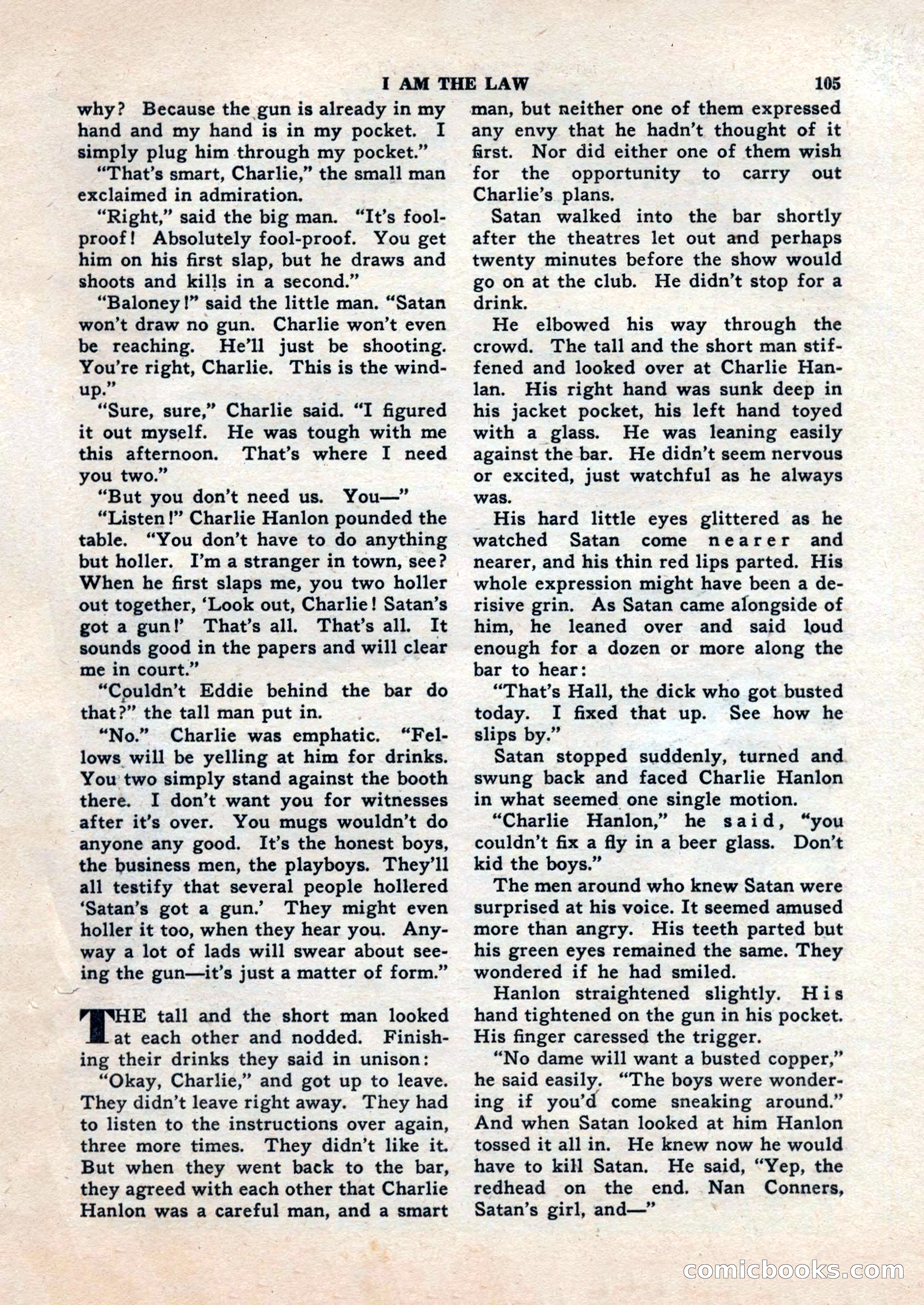 Black Book Detective, November 1948 — page 105 of 148