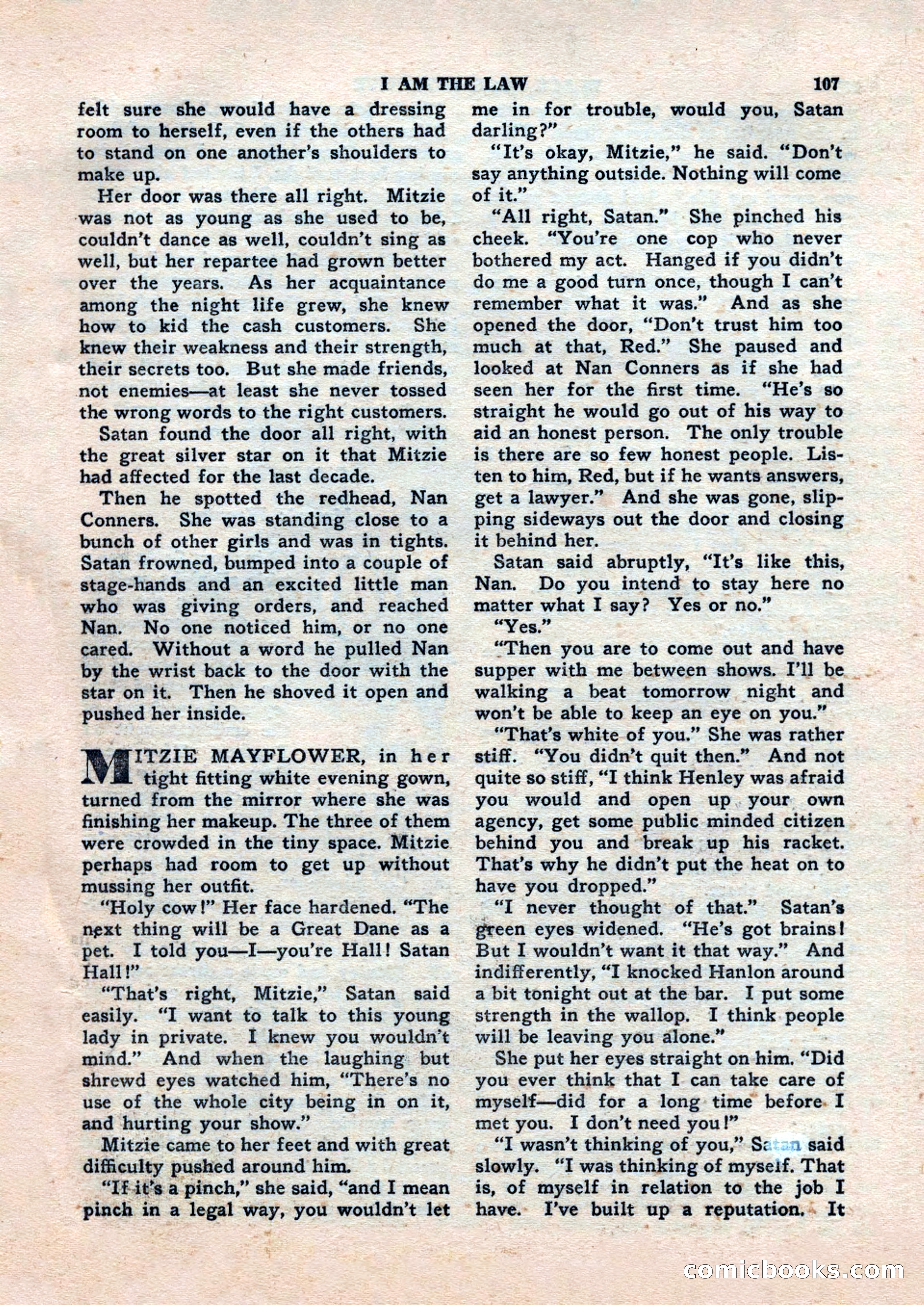 Black Book Detective, November 1948 — page 107 of 148