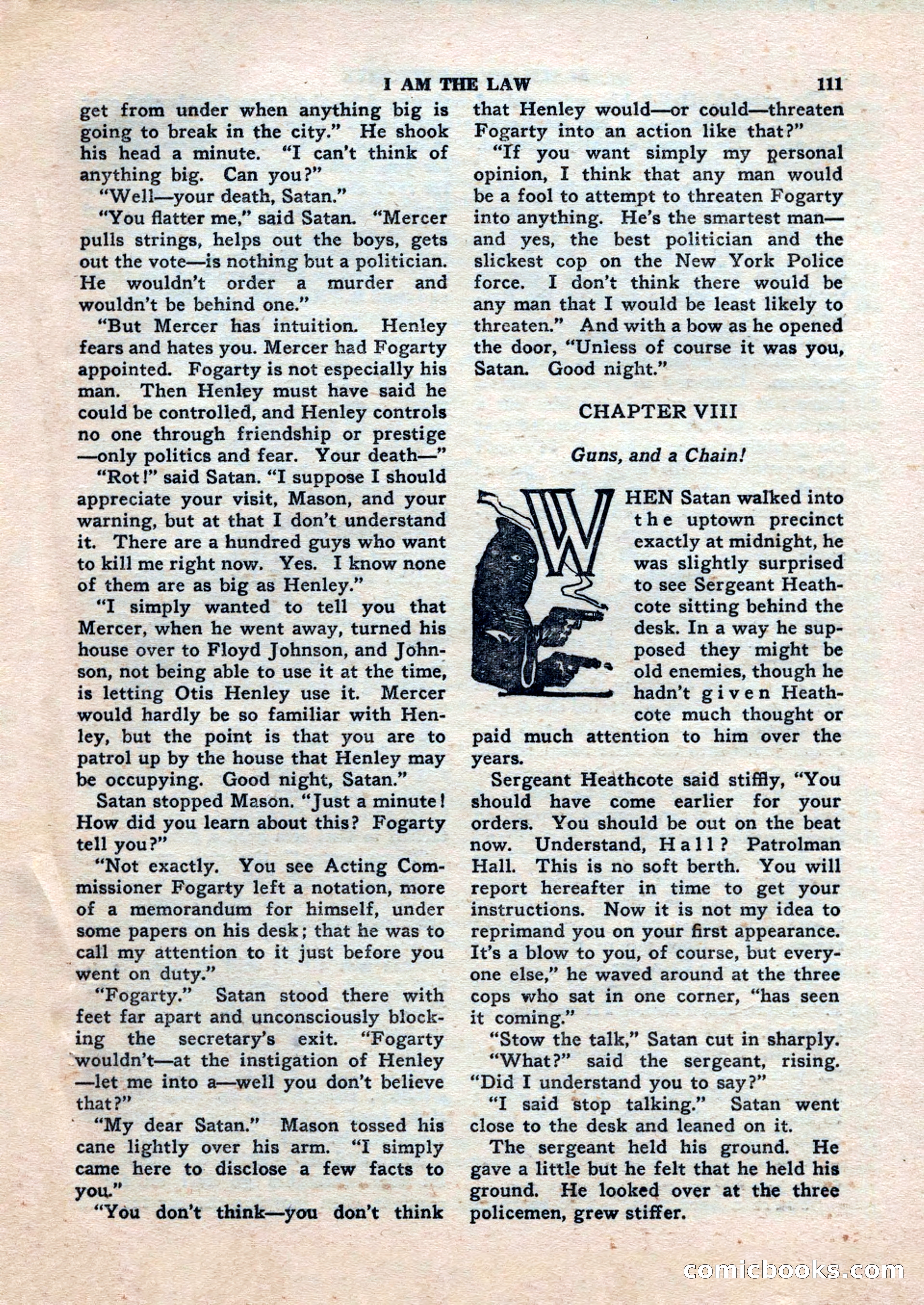 Black Book Detective, November 1948 — page 111 of 148