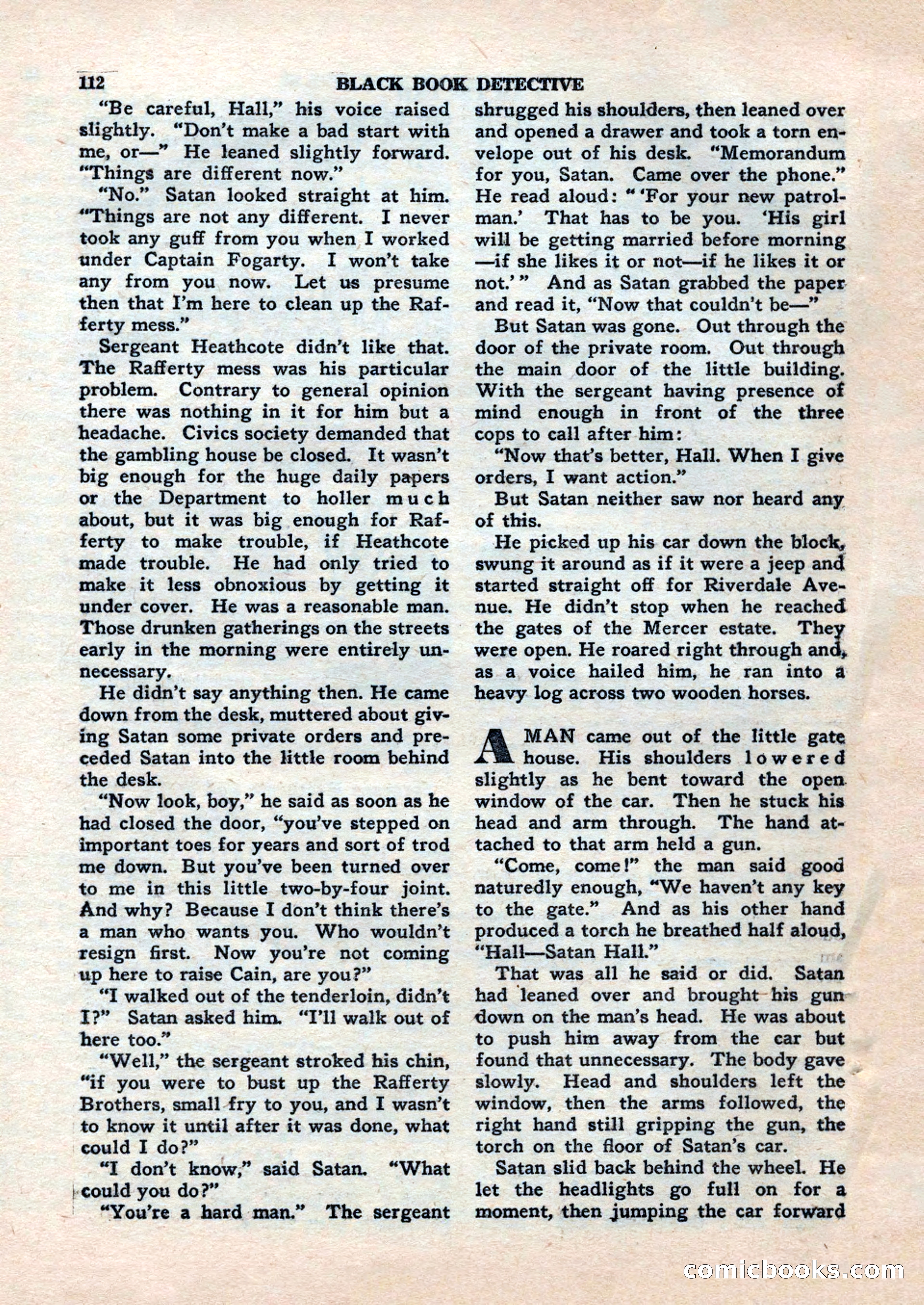 Black Book Detective, November 1948 — page 112 of 148