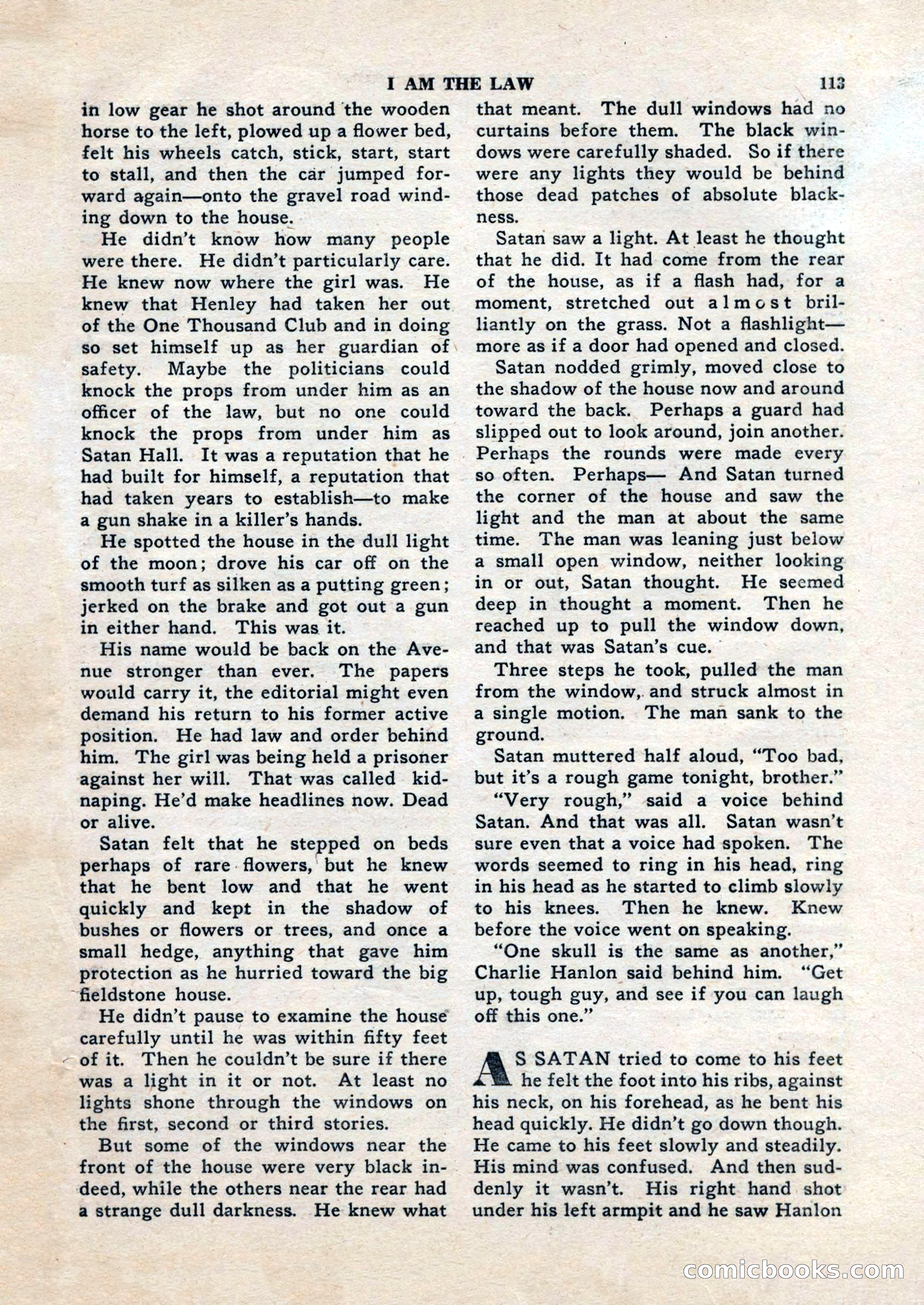Black Book Detective, November 1948 — page 113 of 148