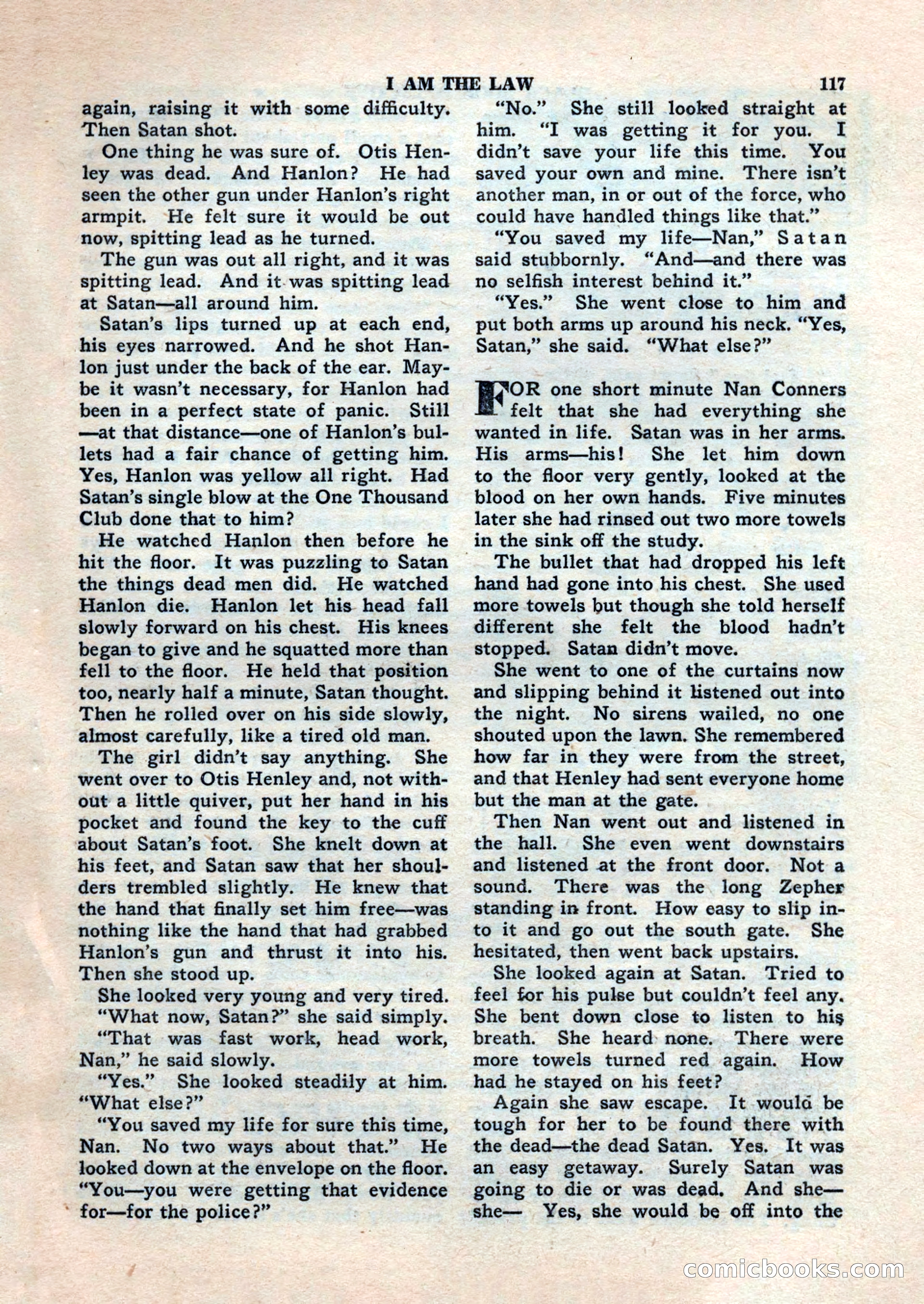 Black Book Detective, November 1948 — page 117 of 148