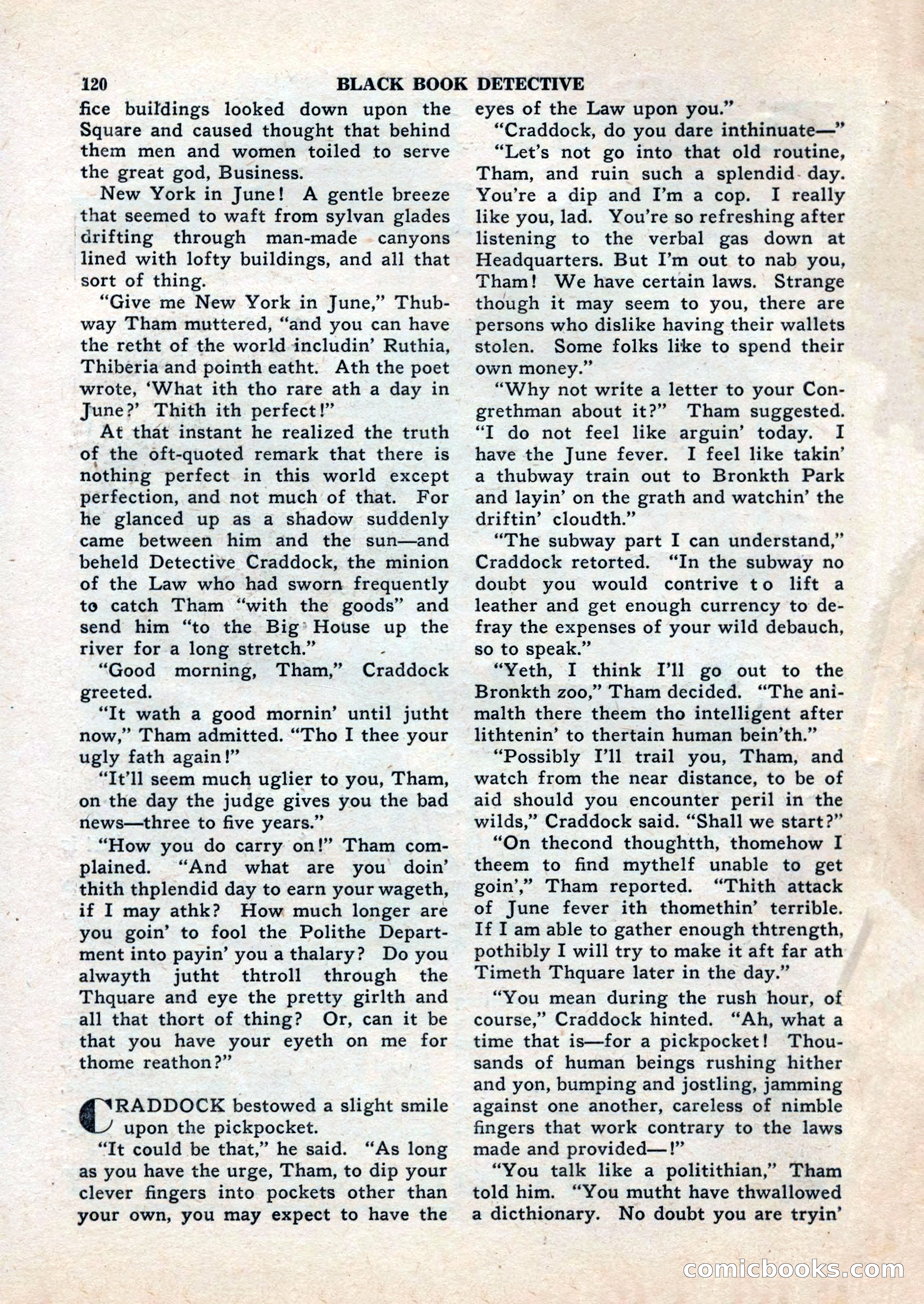 Black Book Detective, November 1948 — page 120 of 148