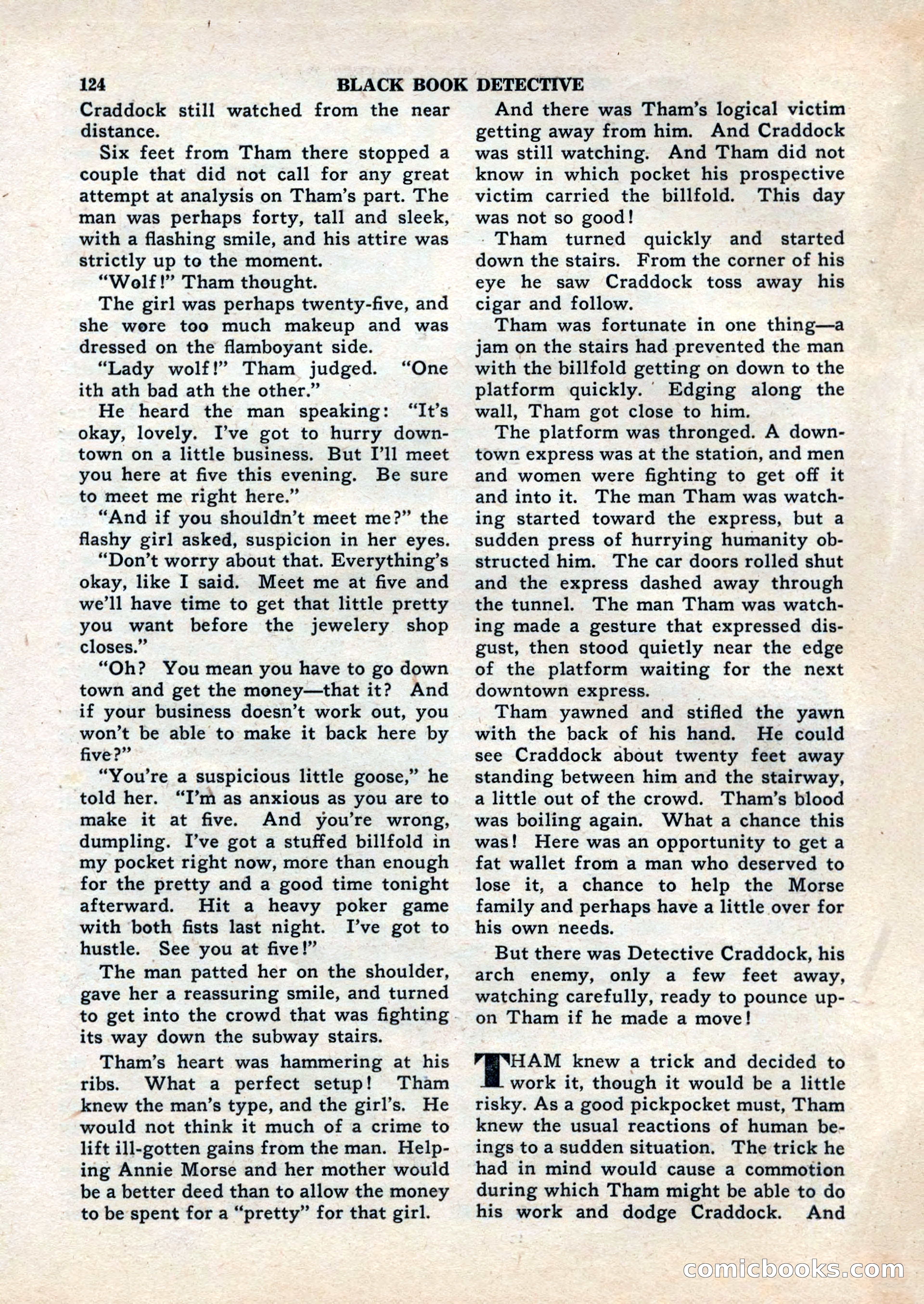 Black Book Detective, November 1948 — page 124 of 148