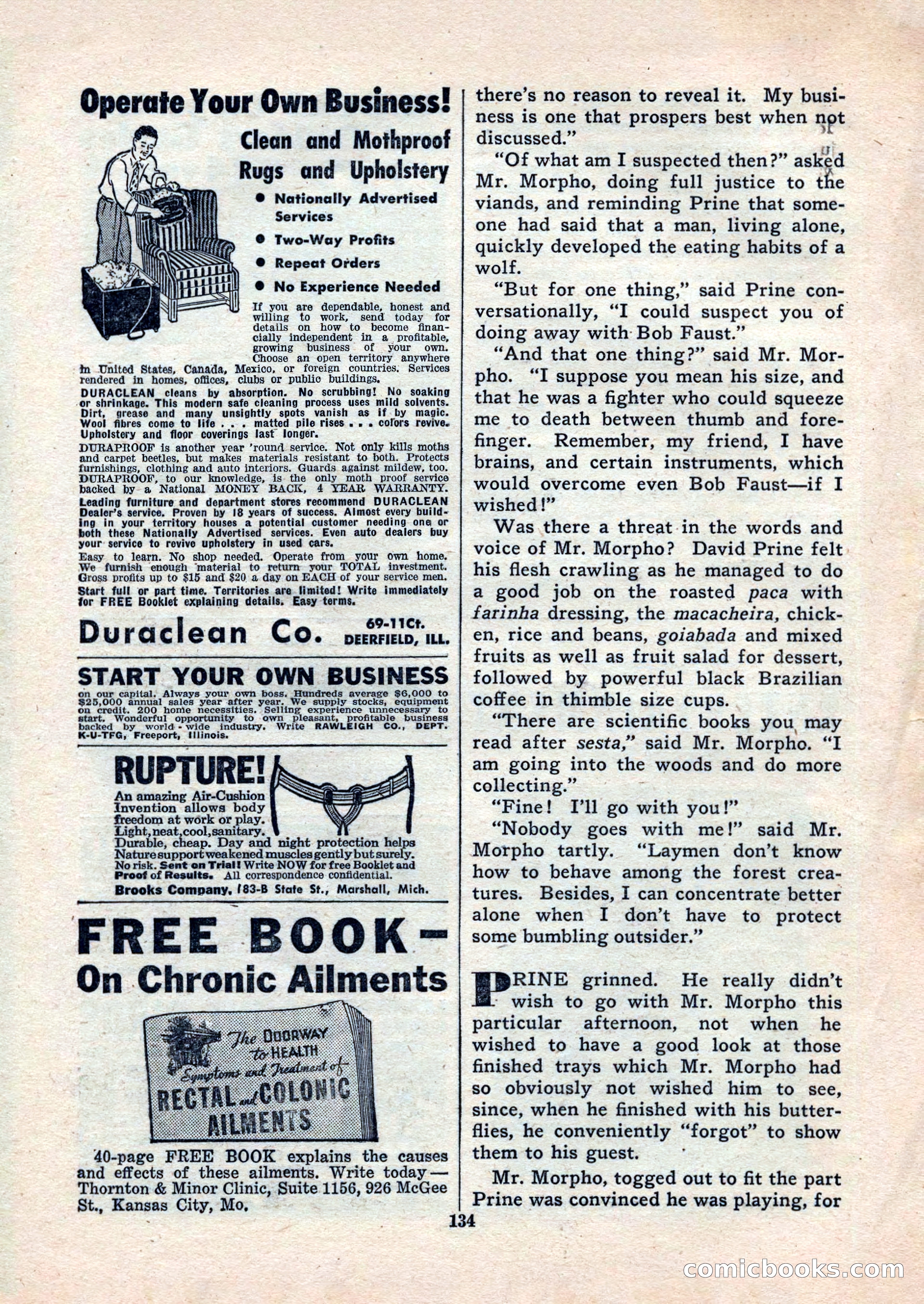 Black Book Detective, November 1948 — page 134 of 148