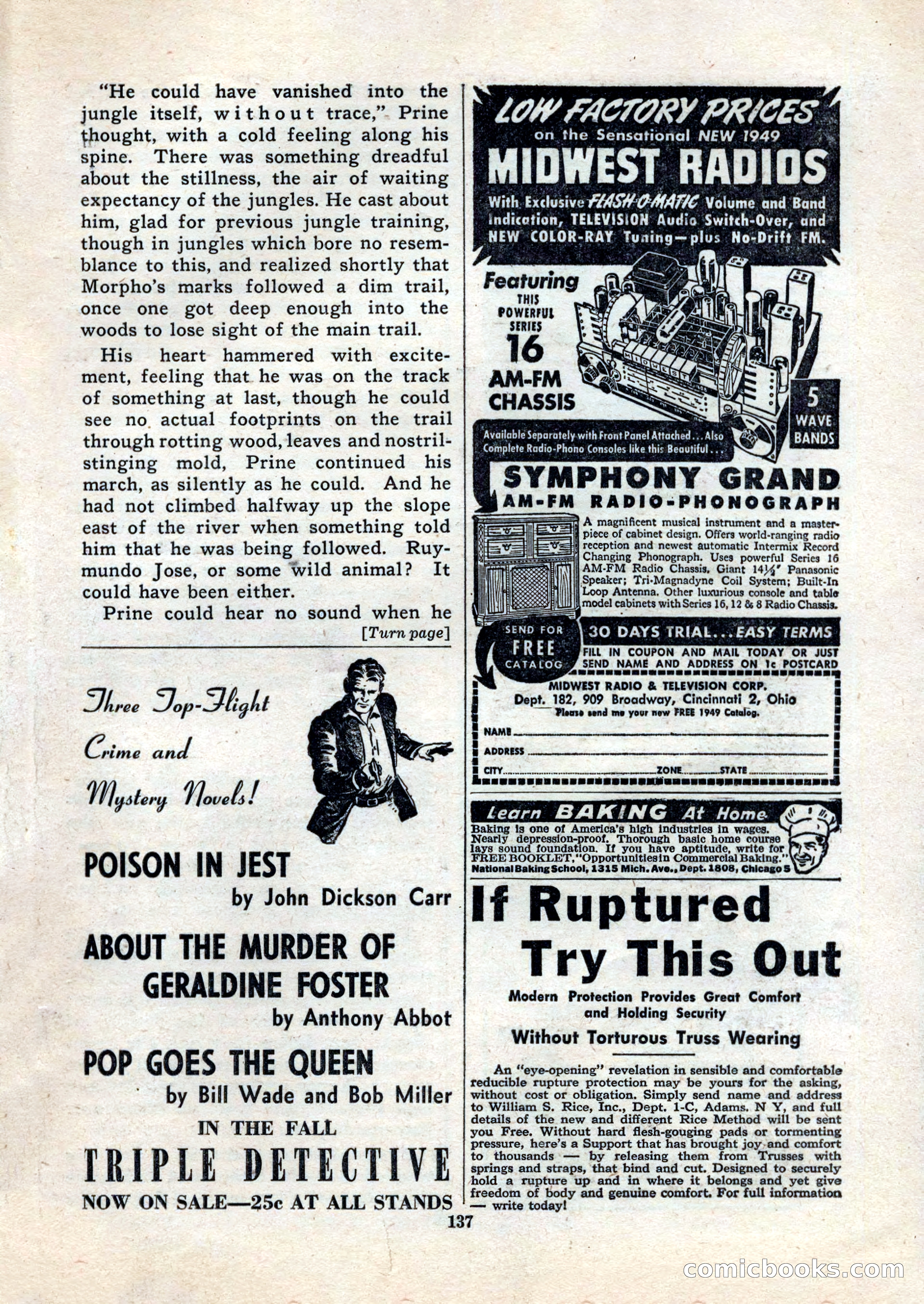 Black Book Detective, November 1948 — page 137 of 148