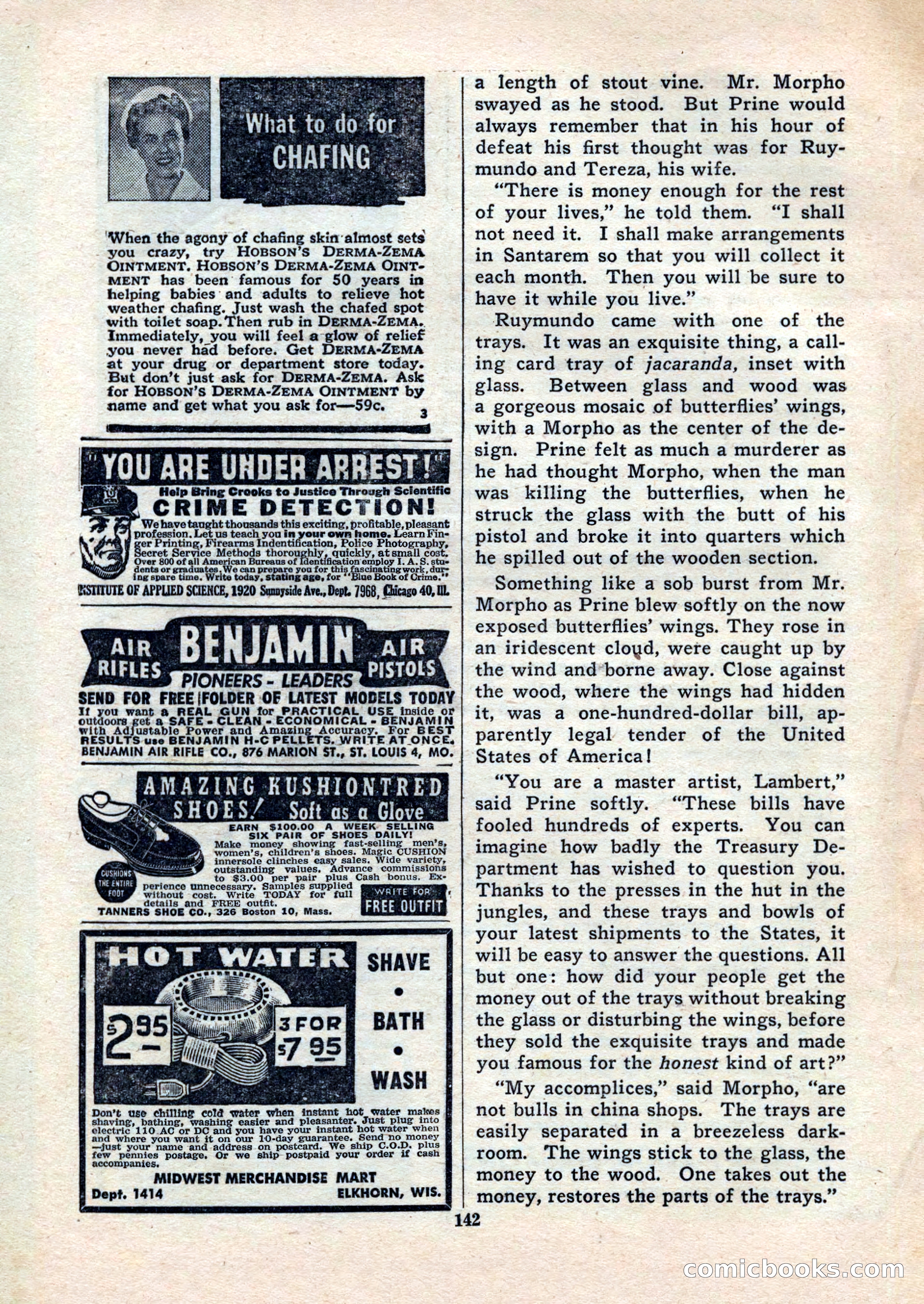 Black Book Detective, November 1948 — page 142 of 148