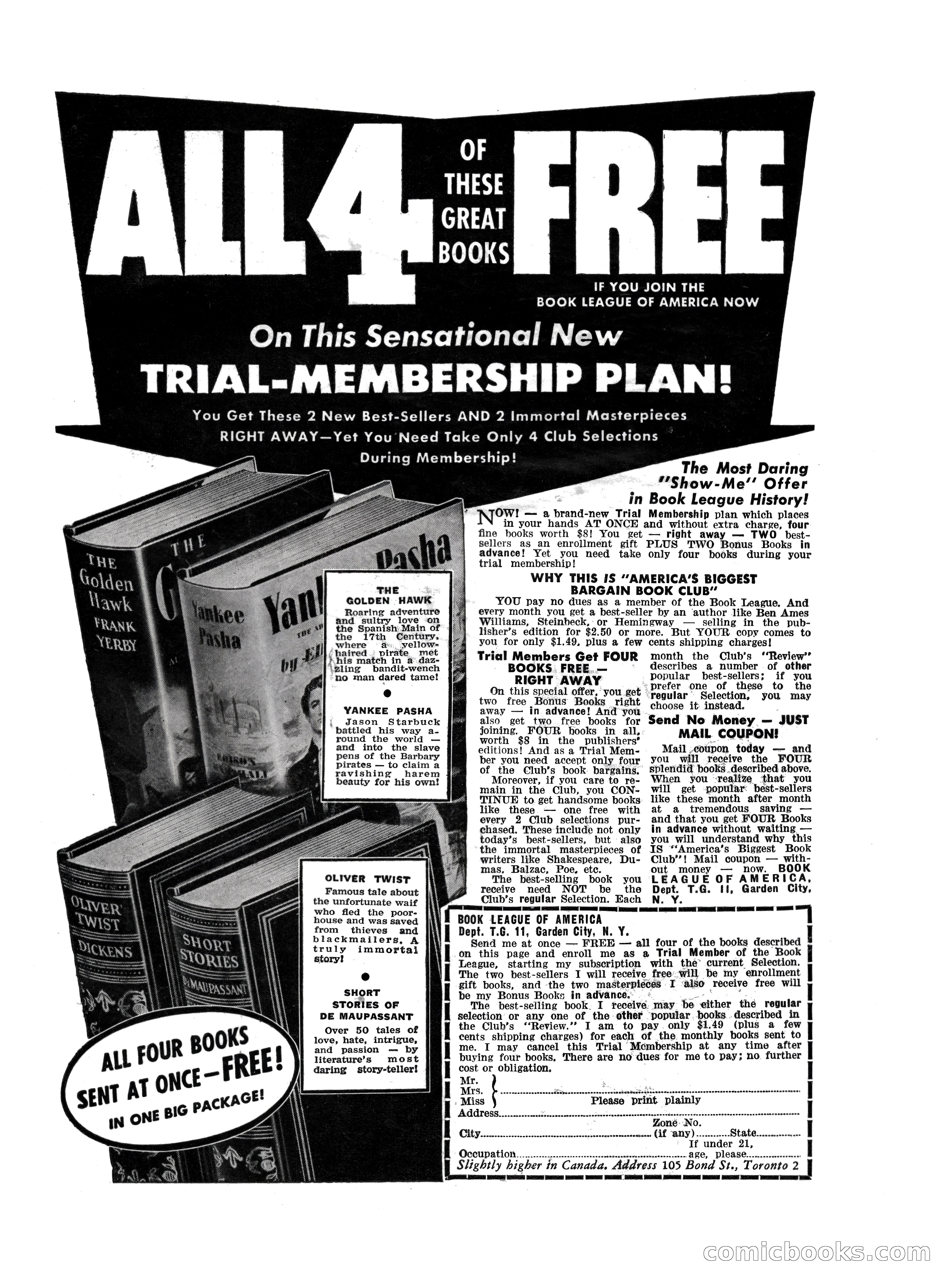Black Book Detective, November 1948 — page 147 of 148