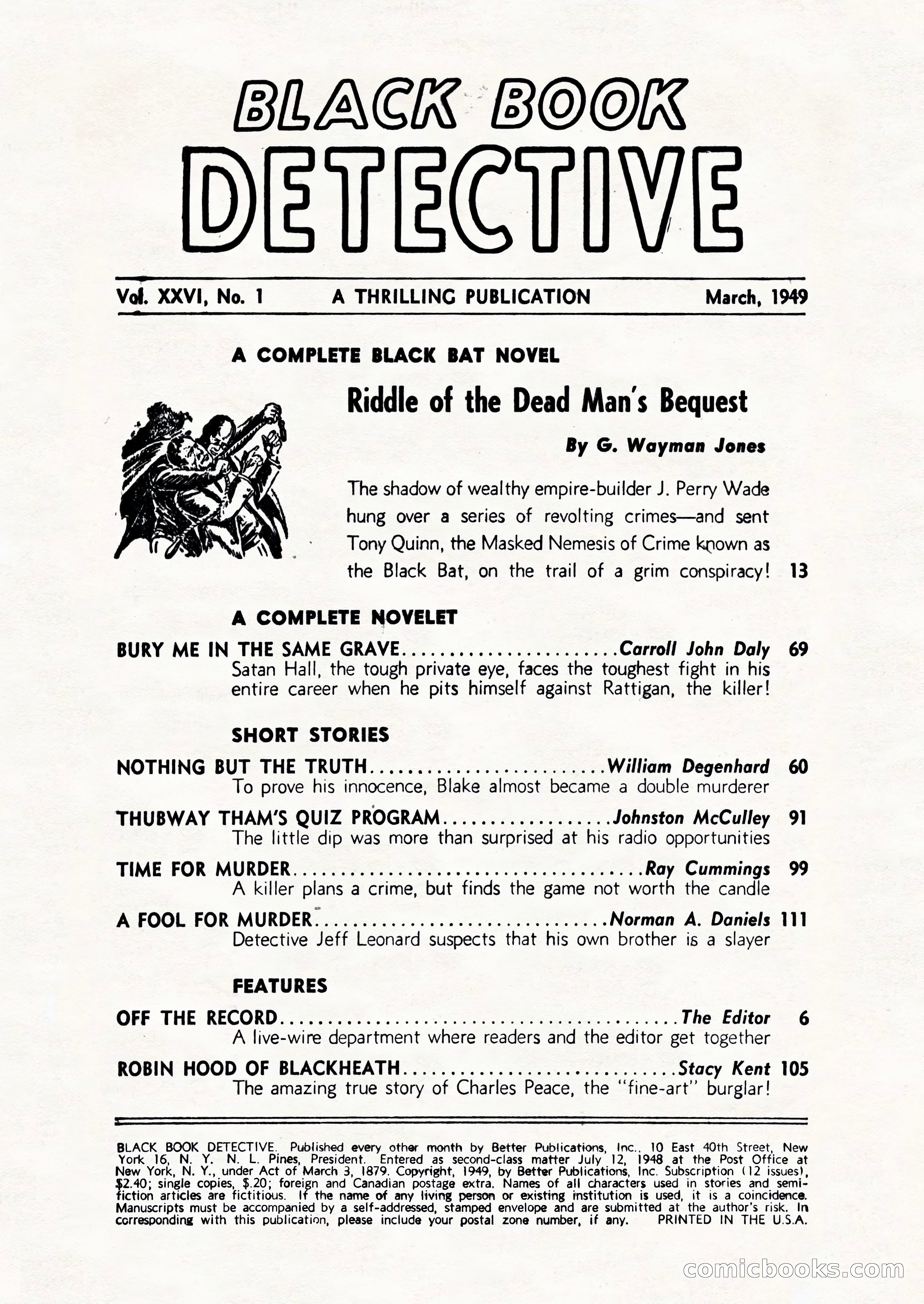 Black Book Detective, March 1949 — page 4 of 132