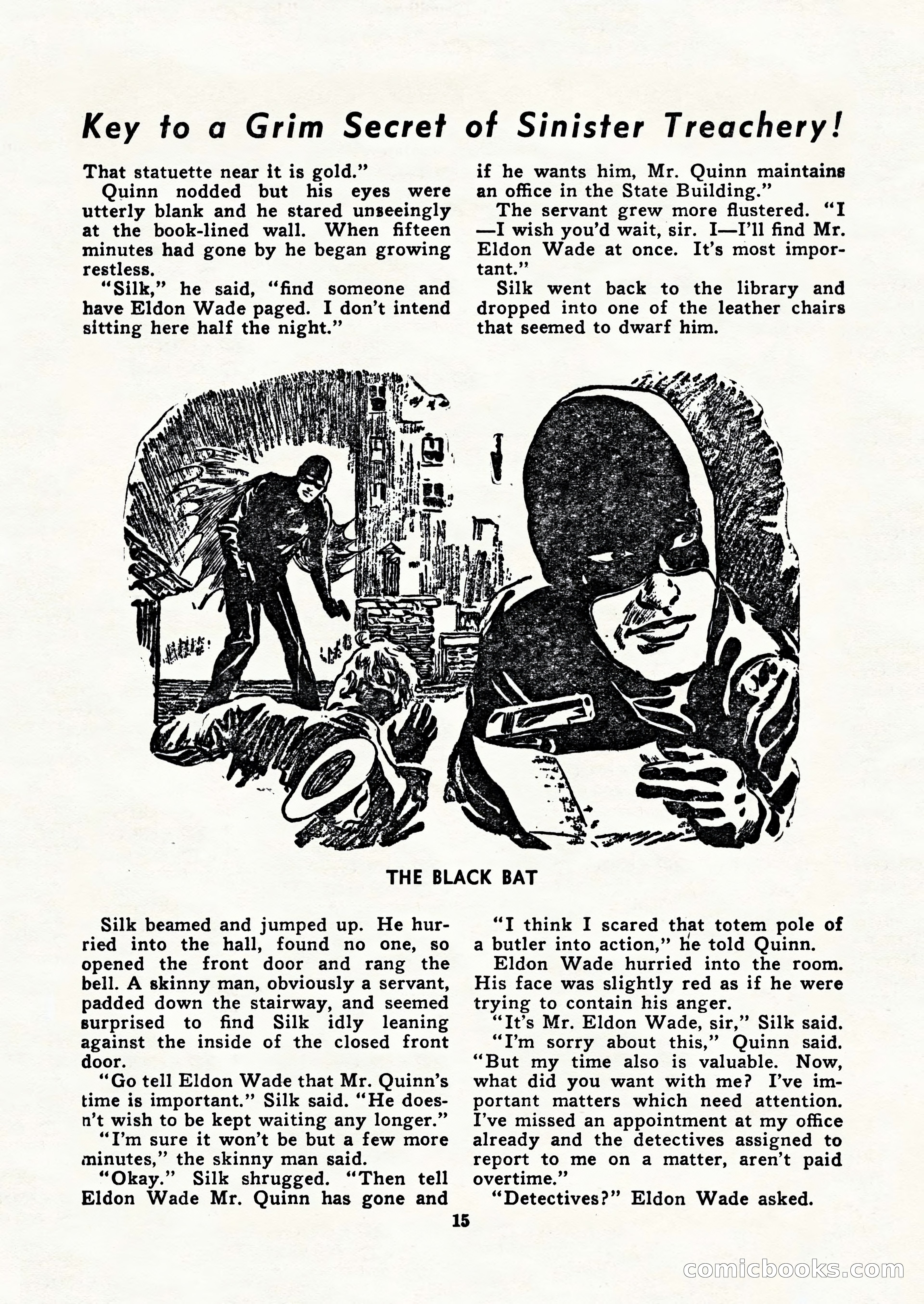 Black Book Detective, March 1949 — page 15 of 132
