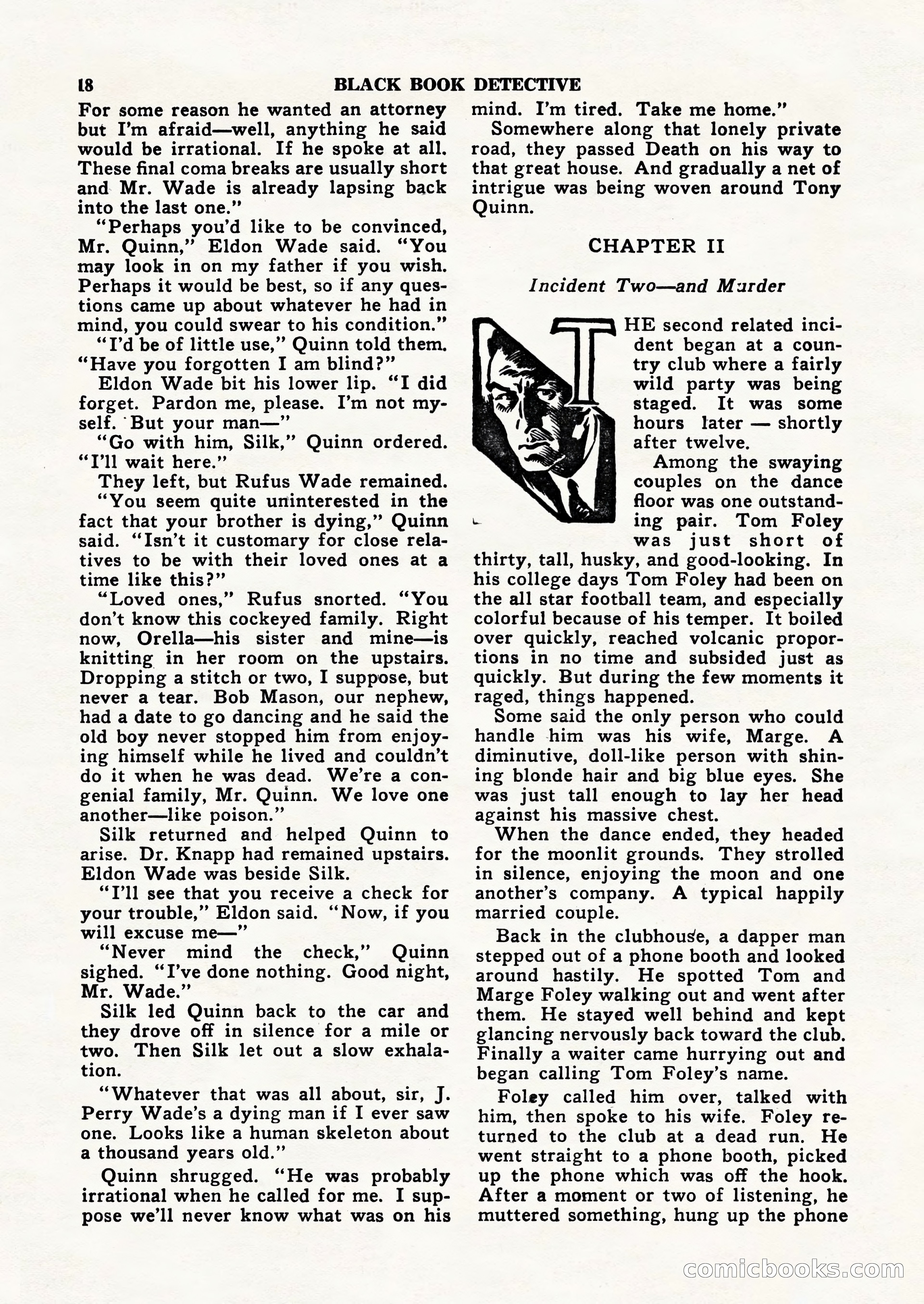 Black Book Detective, March 1949 — page 18 of 132