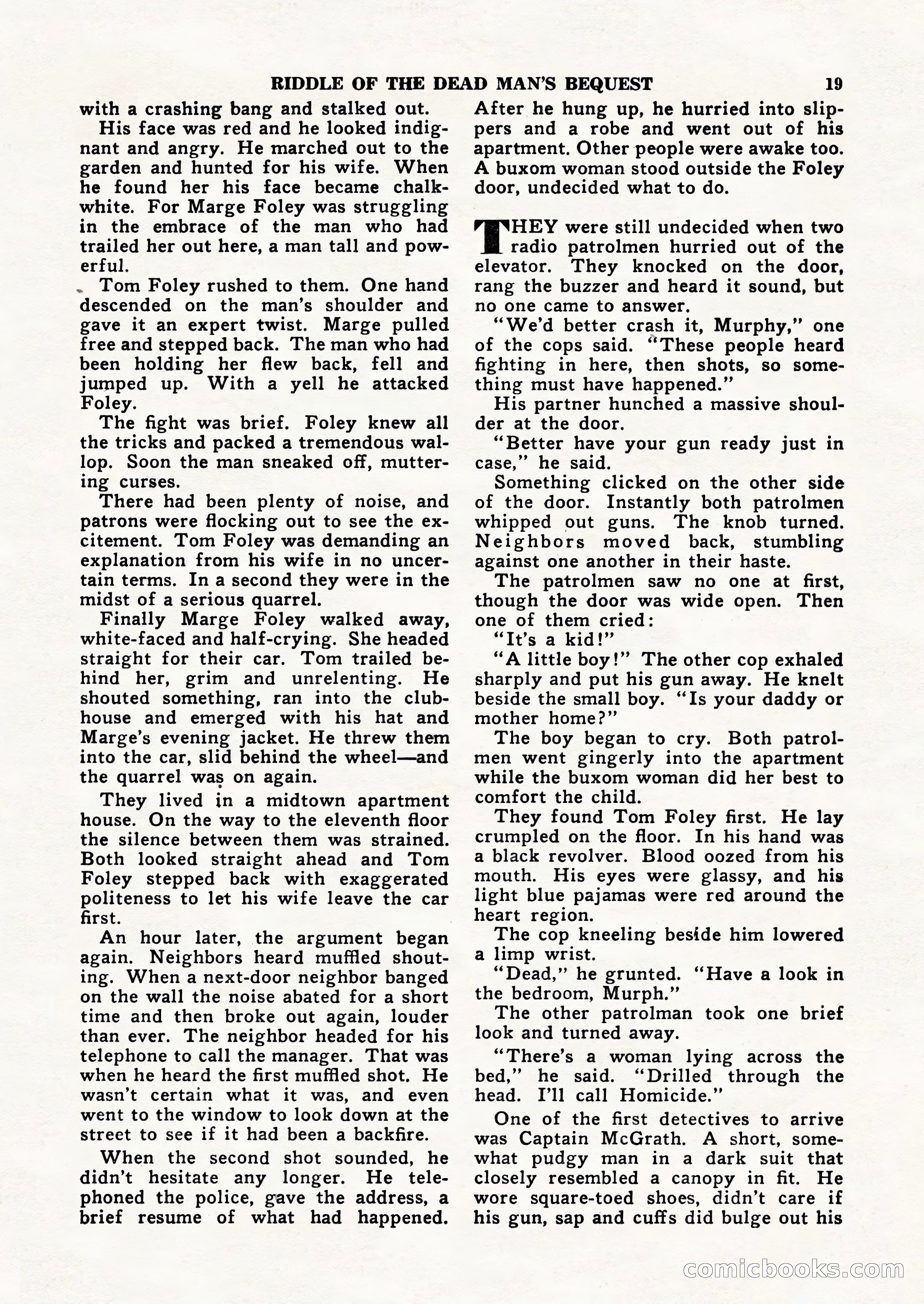 Black Book Detective, March 1949 — page 19 of 132