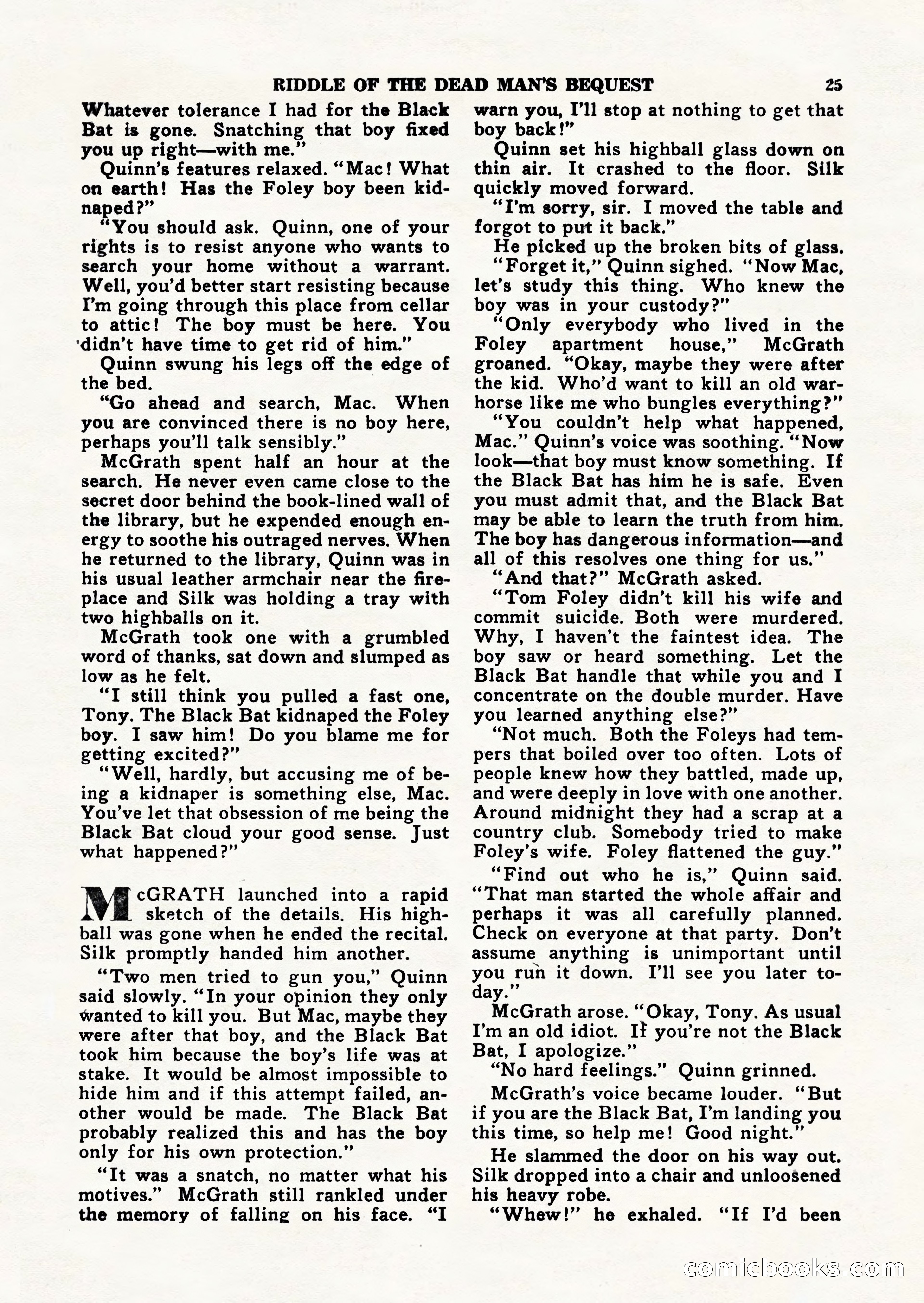 Black Book Detective, March 1949 — page 25 of 132