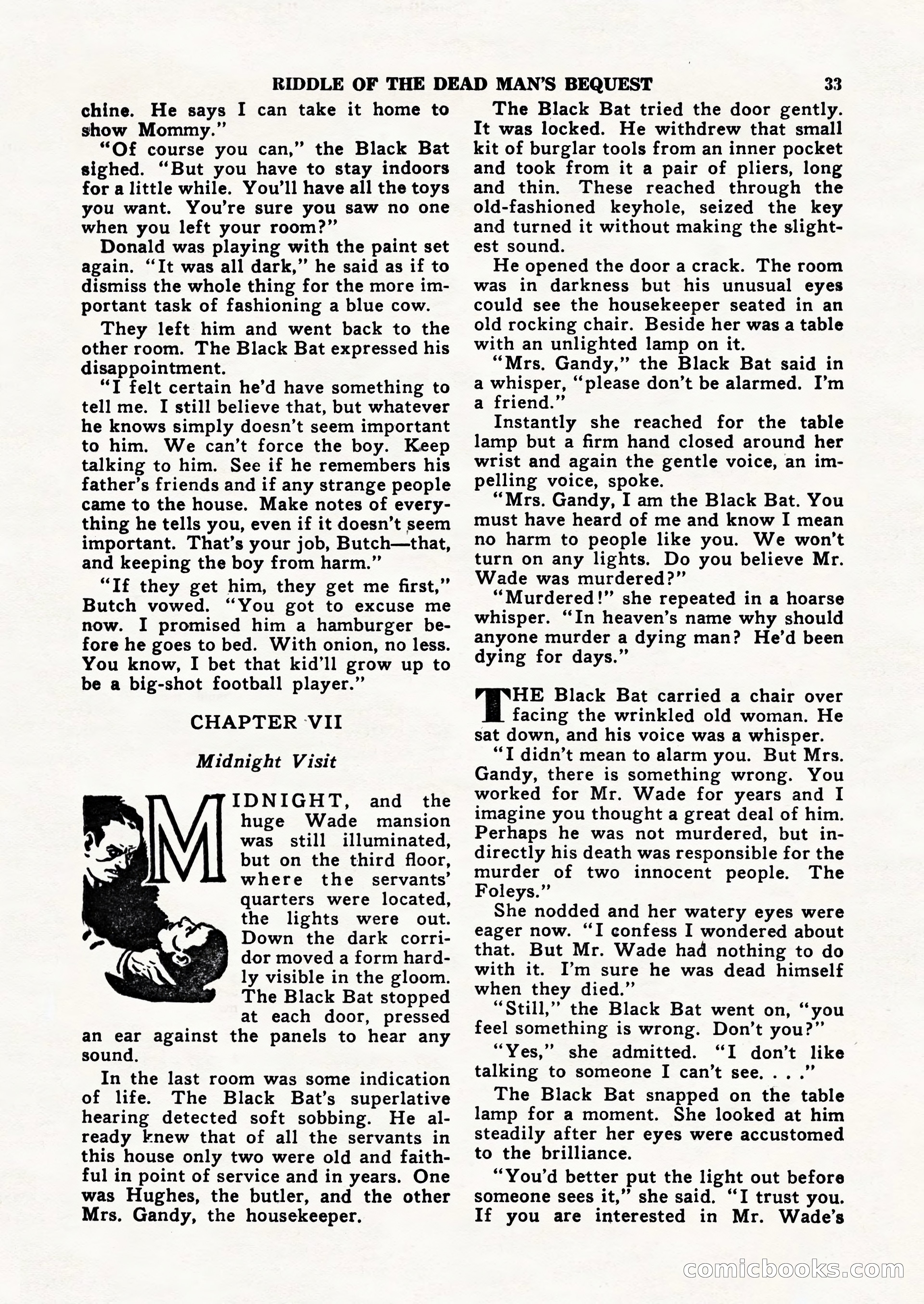 Black Book Detective, March 1949 — page 33 of 132