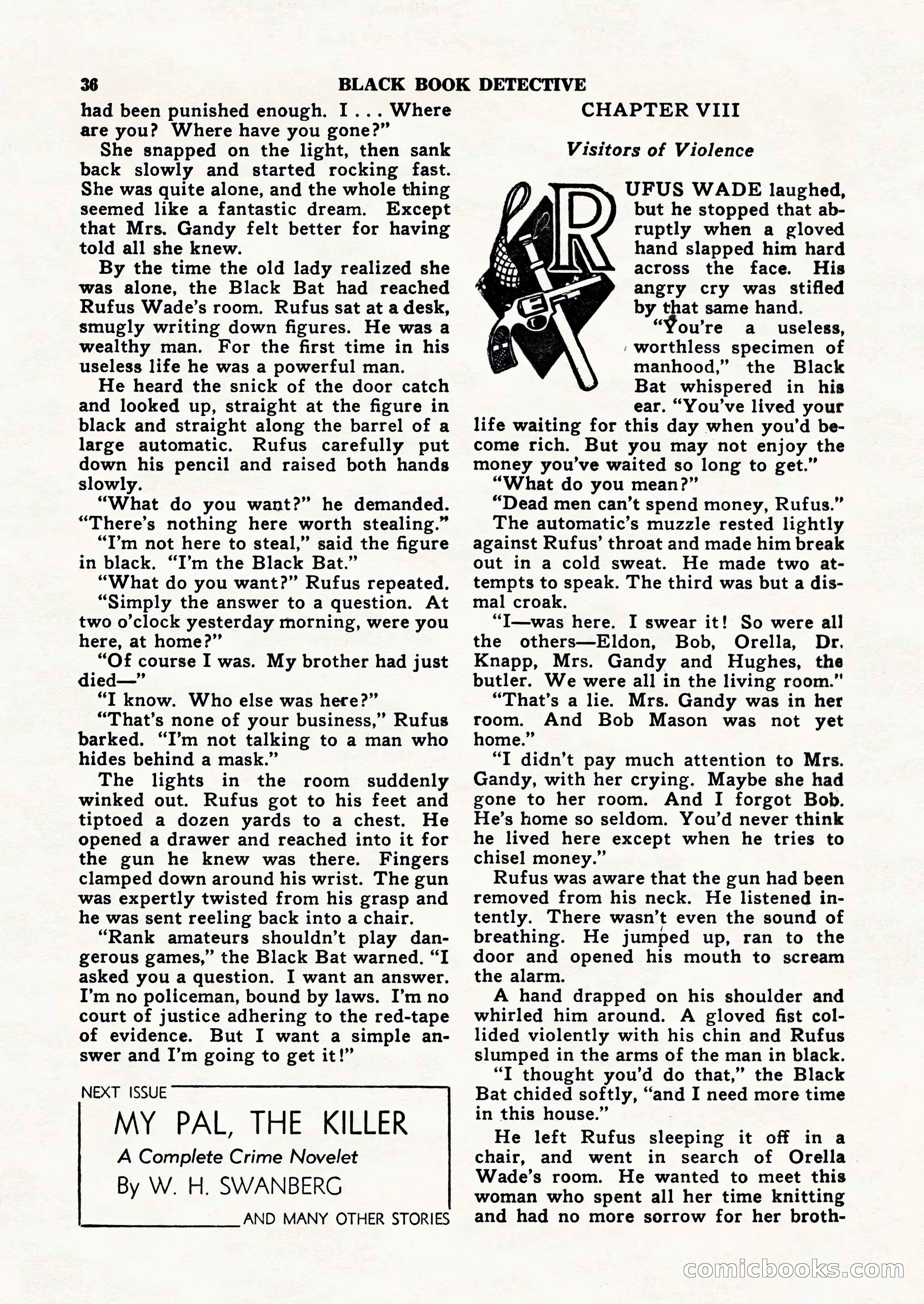Black Book Detective, March 1949 — page 36 of 132