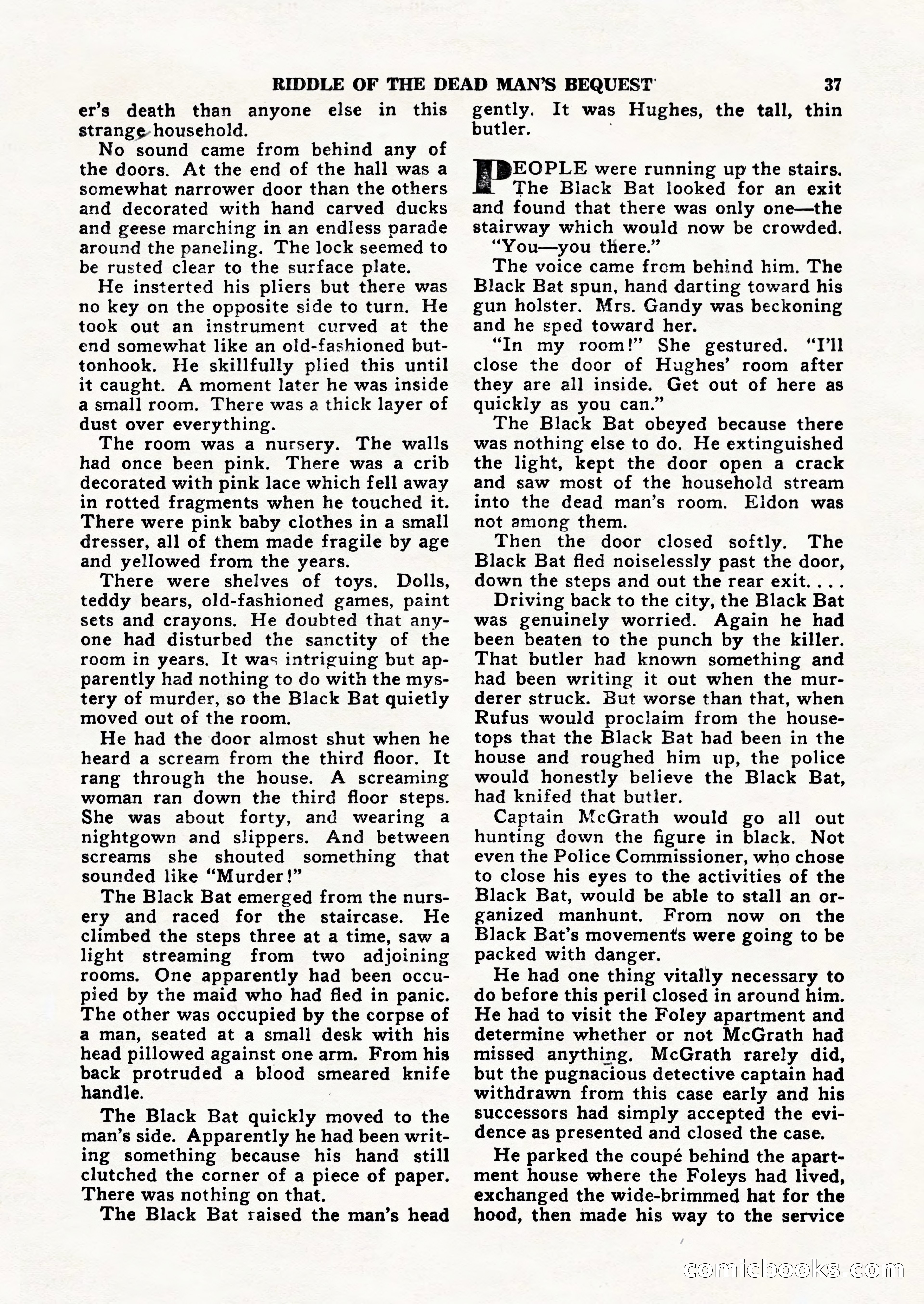 Black Book Detective, March 1949 — page 37 of 132