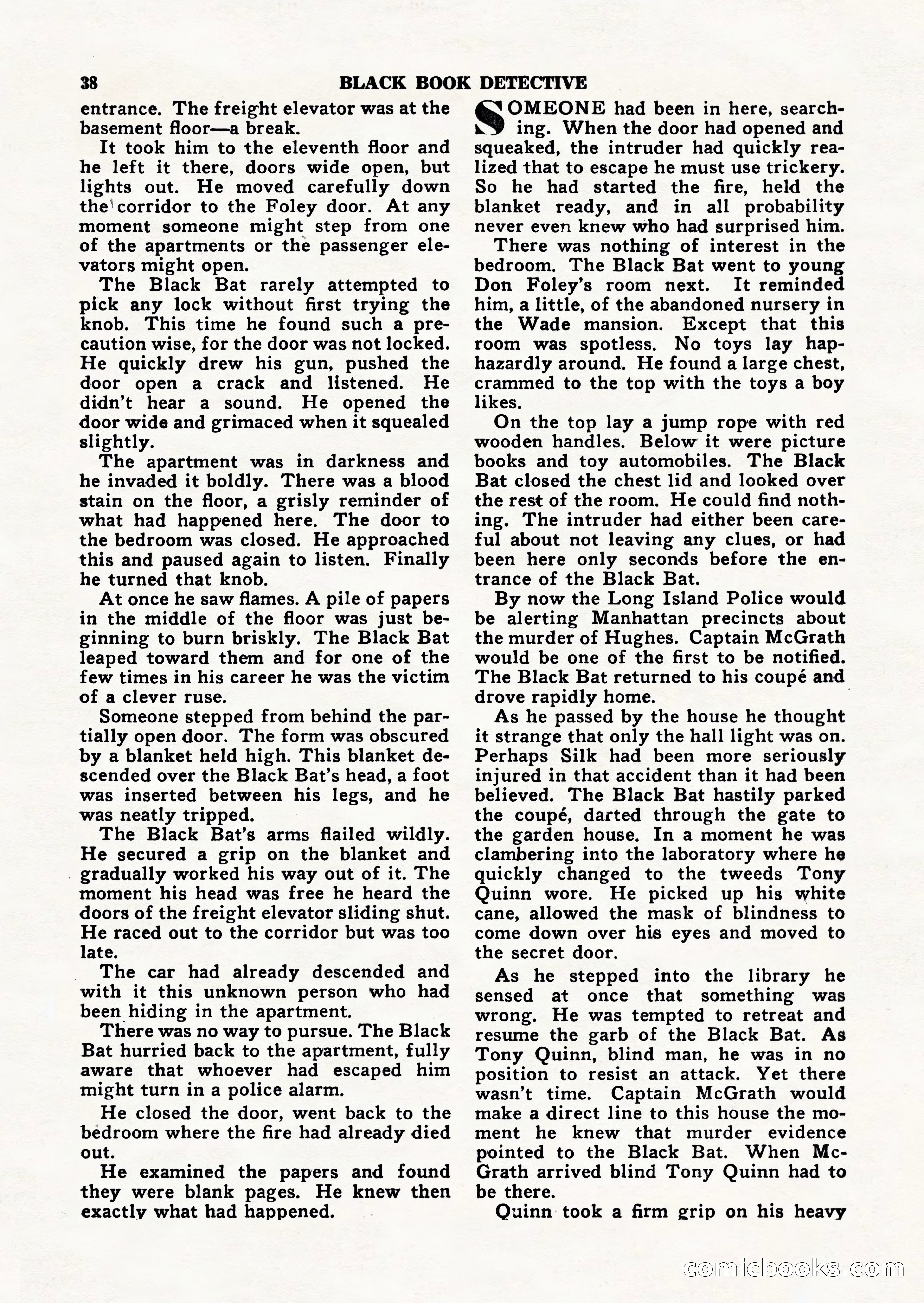 Black Book Detective, March 1949 — page 38 of 132