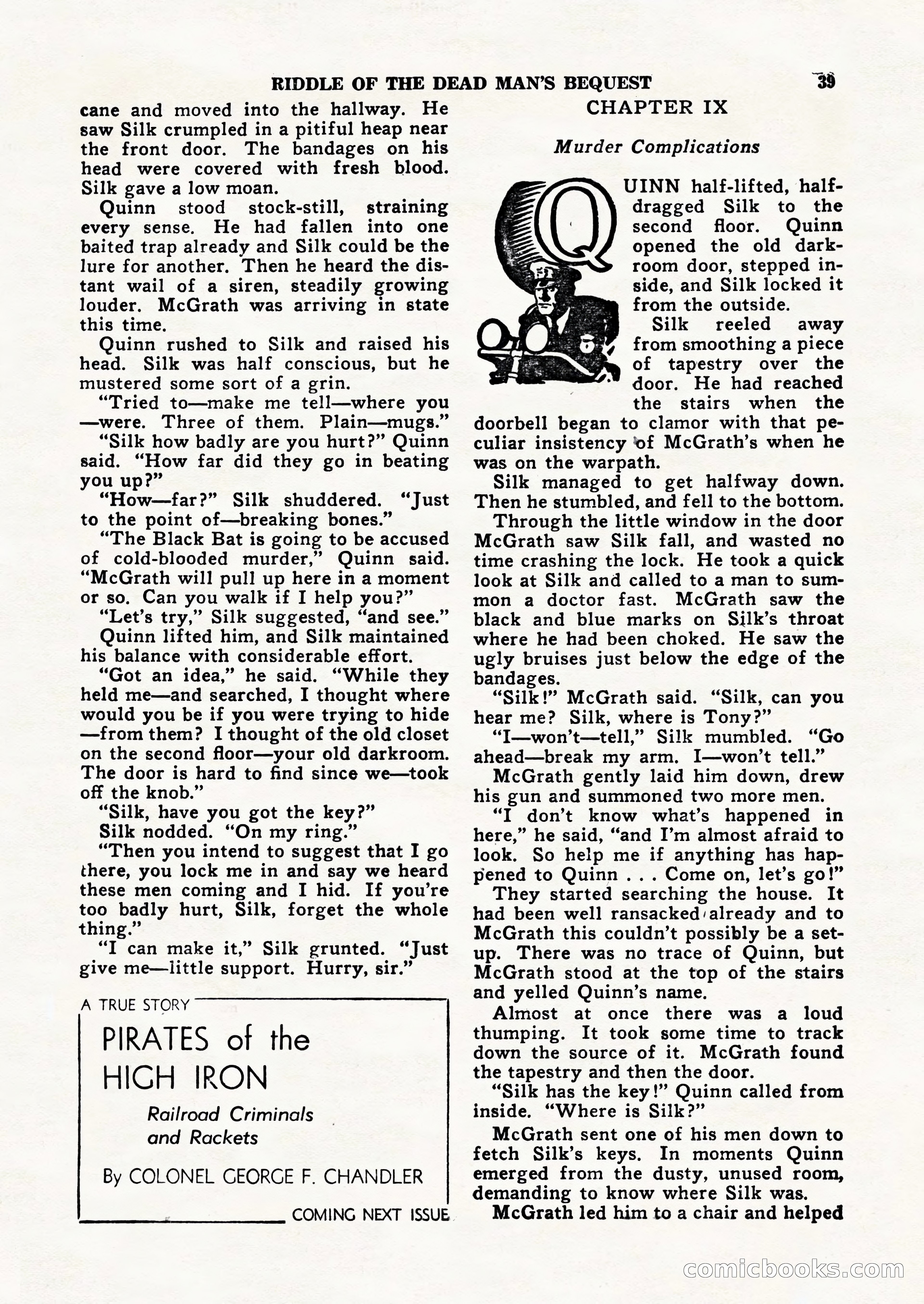 Black Book Detective, March 1949 — page 39 of 132