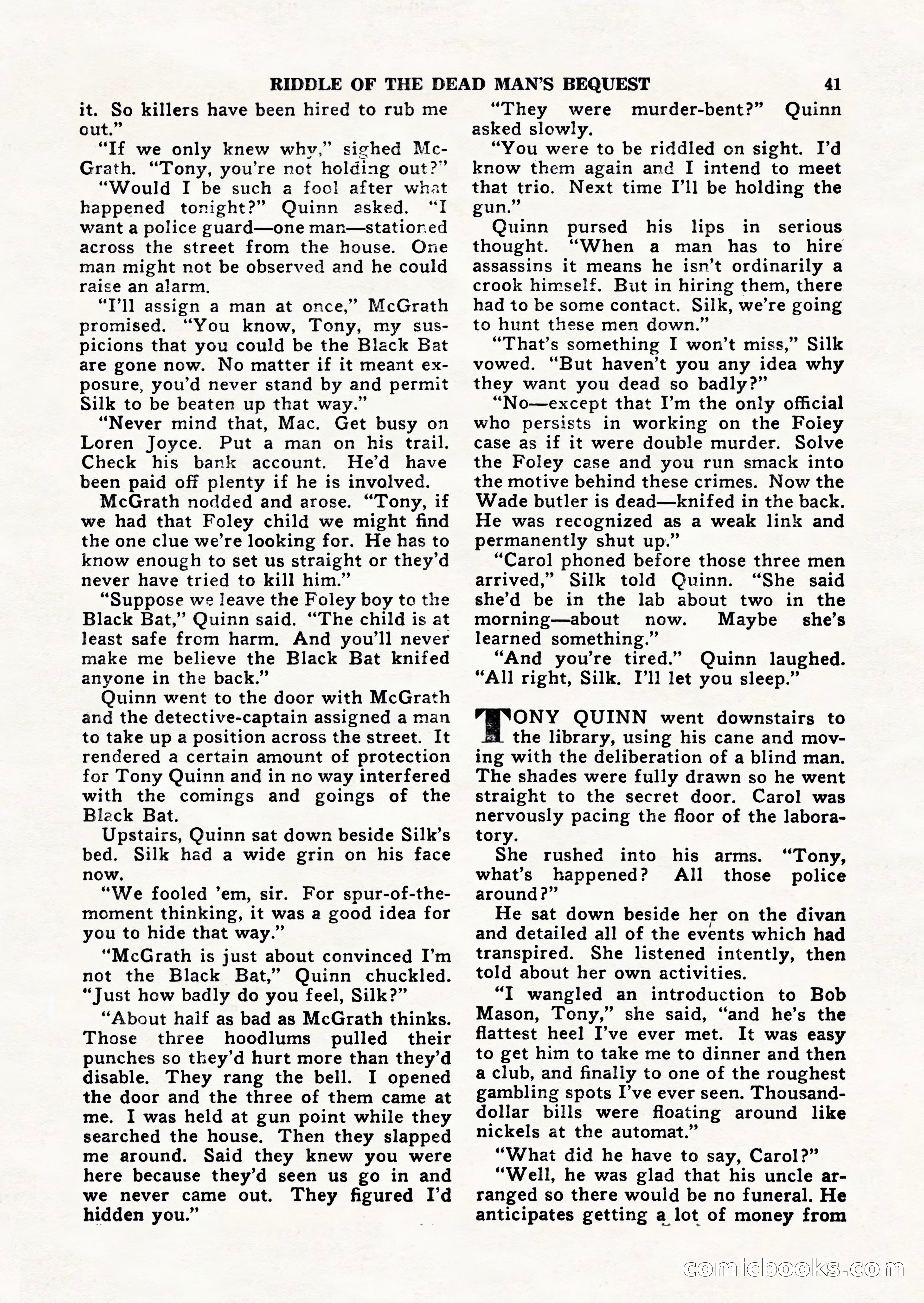 Black Book Detective, March 1949 — page 41 of 132