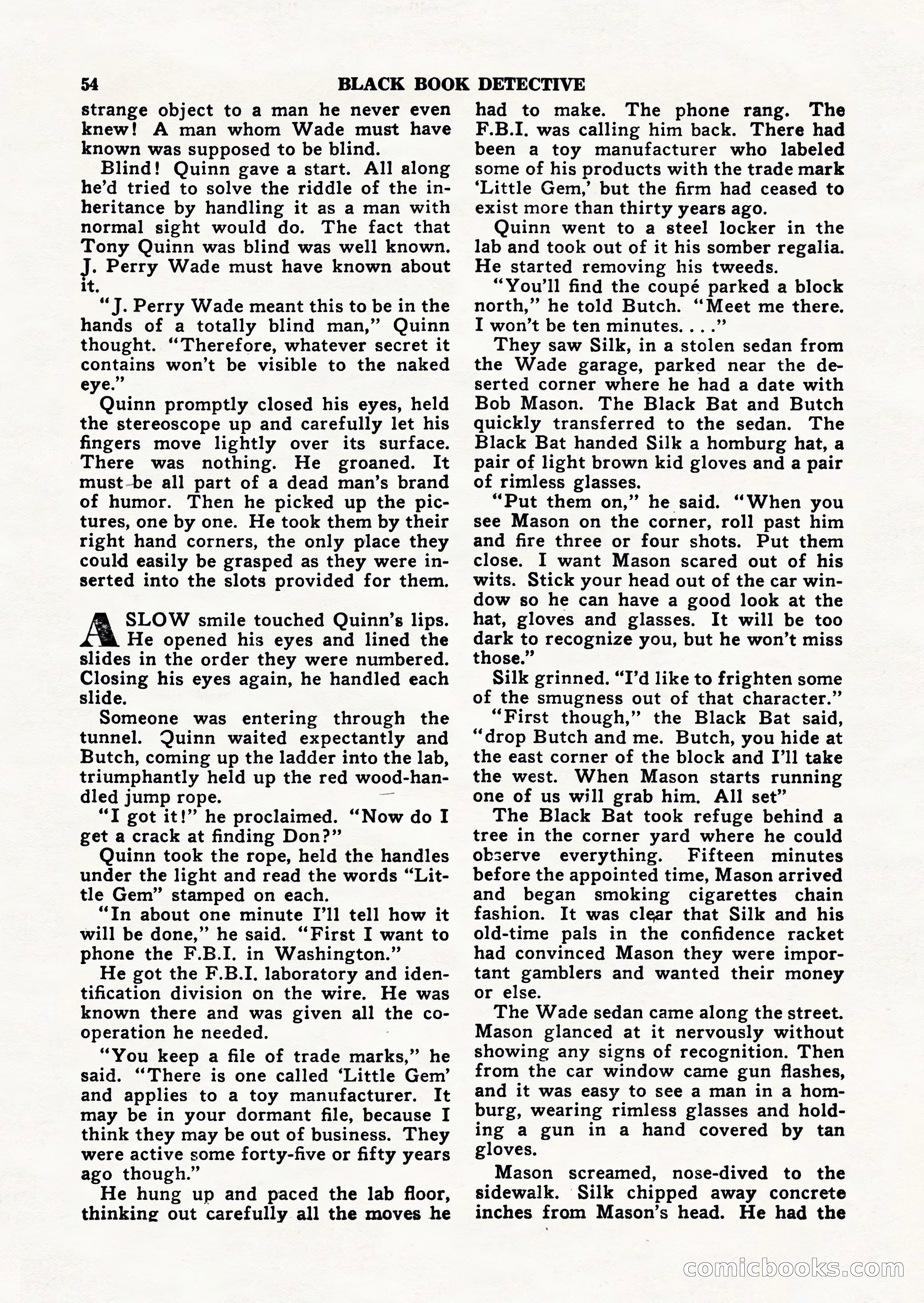 Black Book Detective, March 1949 — page 54 of 132