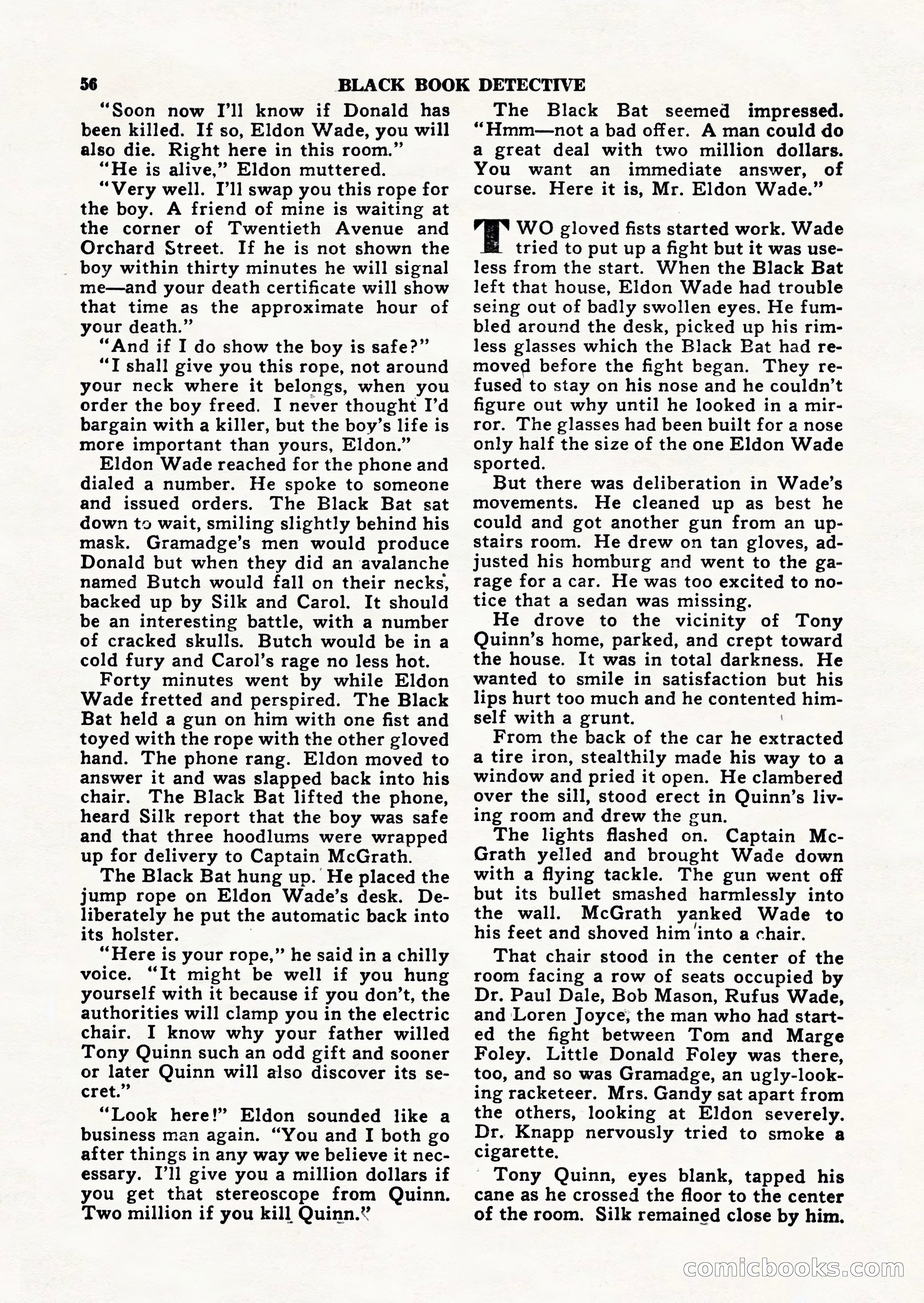 Black Book Detective, March 1949 — page 56 of 132