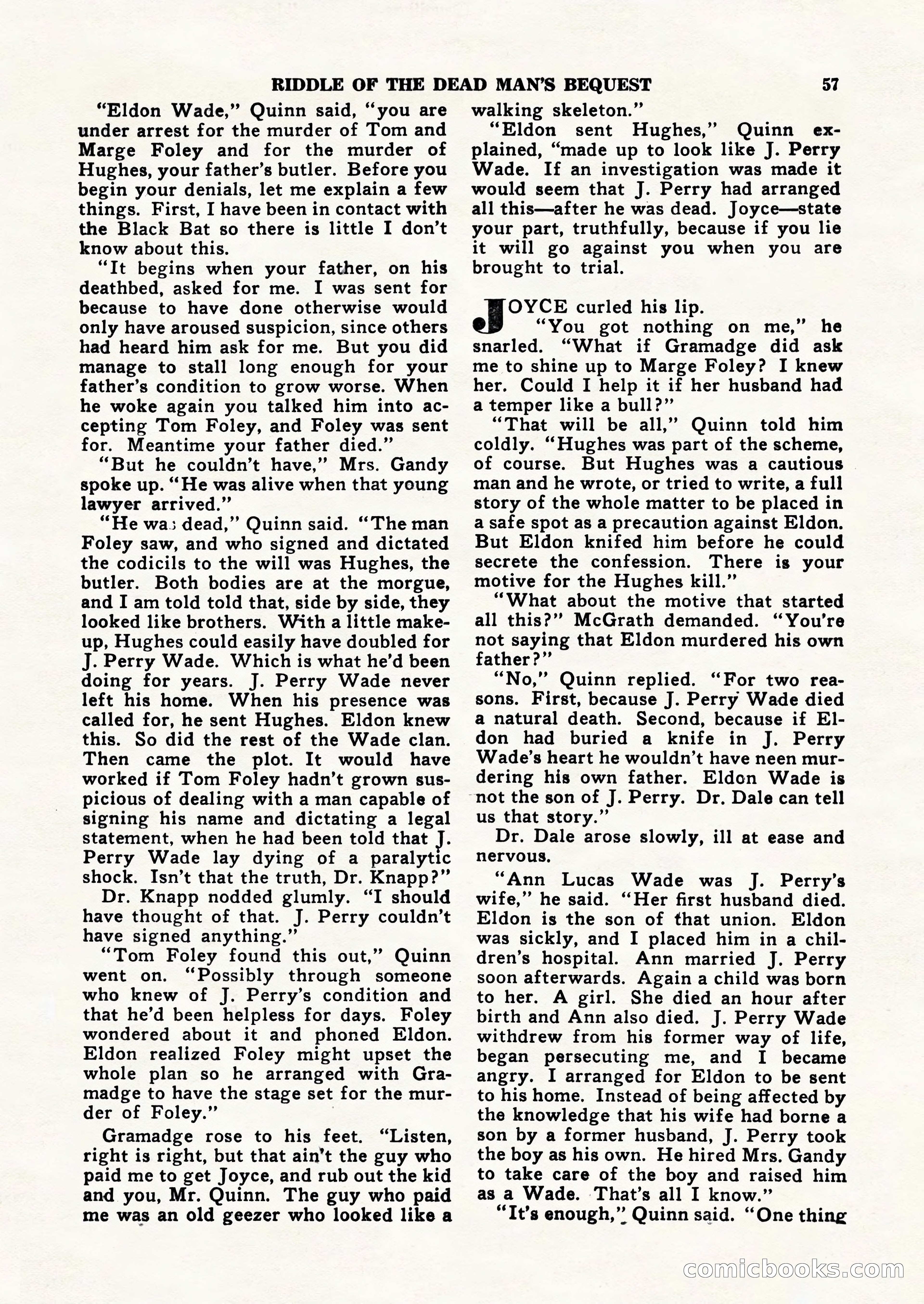 Black Book Detective, March 1949 — page 57 of 132