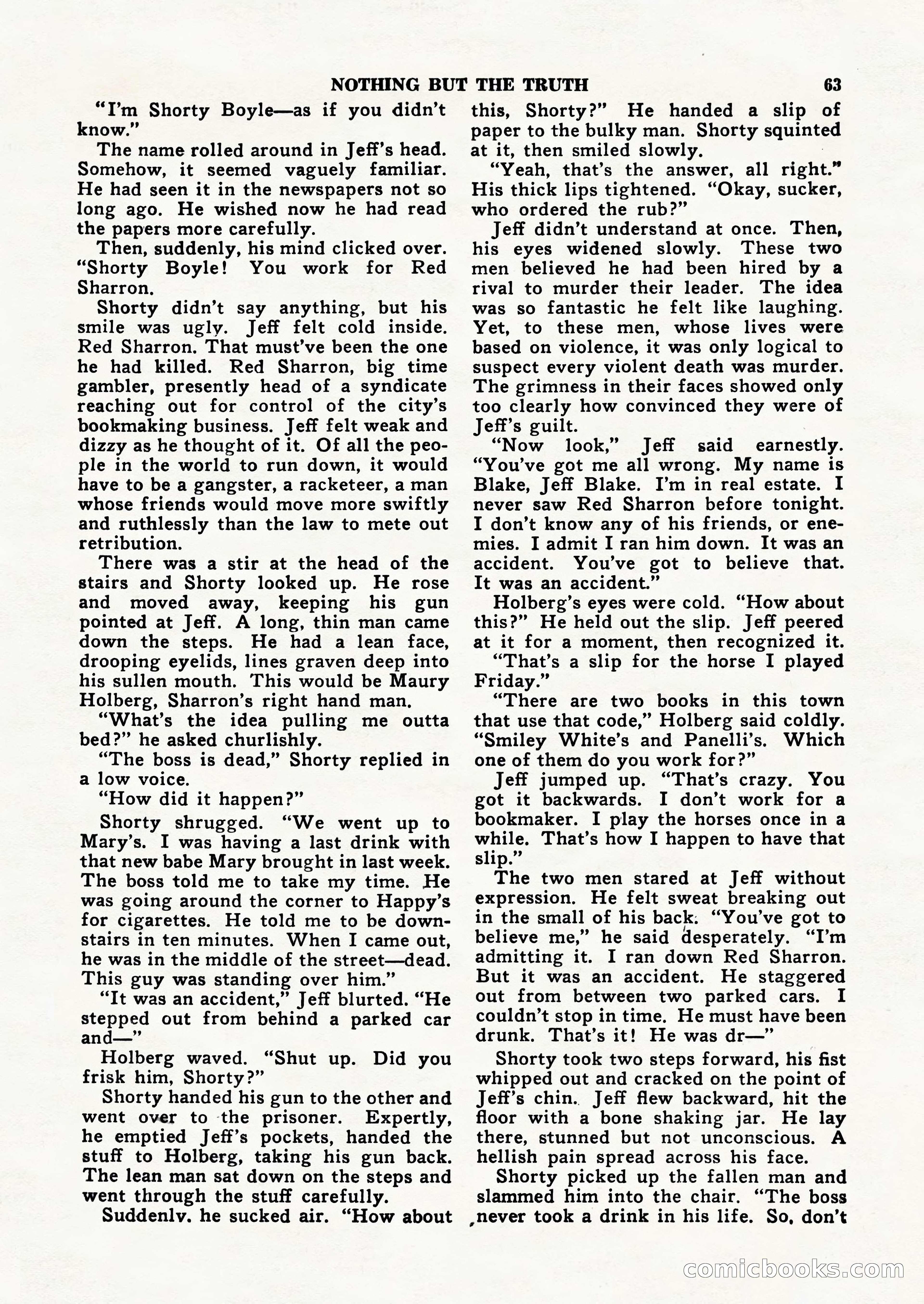 Black Book Detective, March 1949 — page 63 of 132