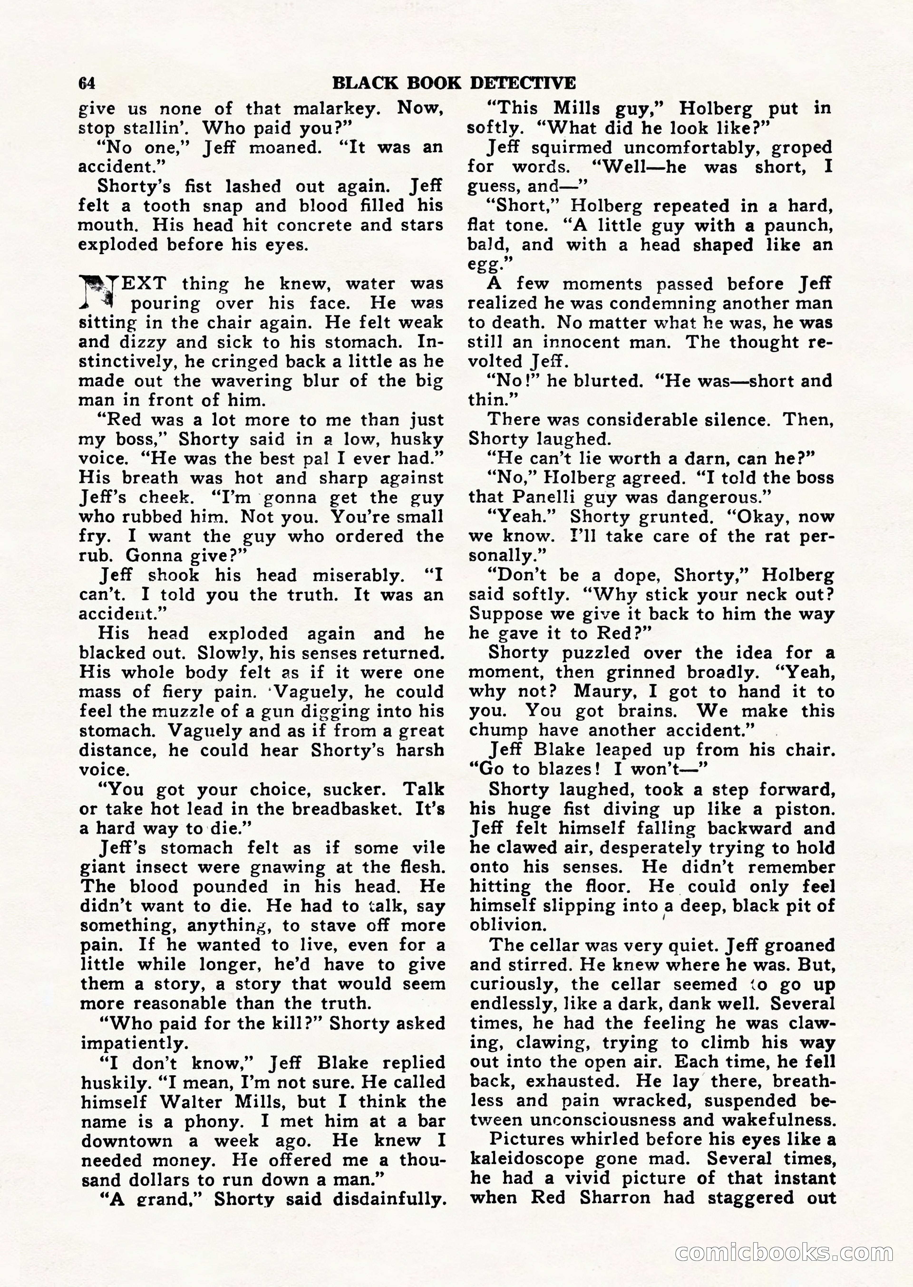 Black Book Detective, March 1949 — page 64 of 132