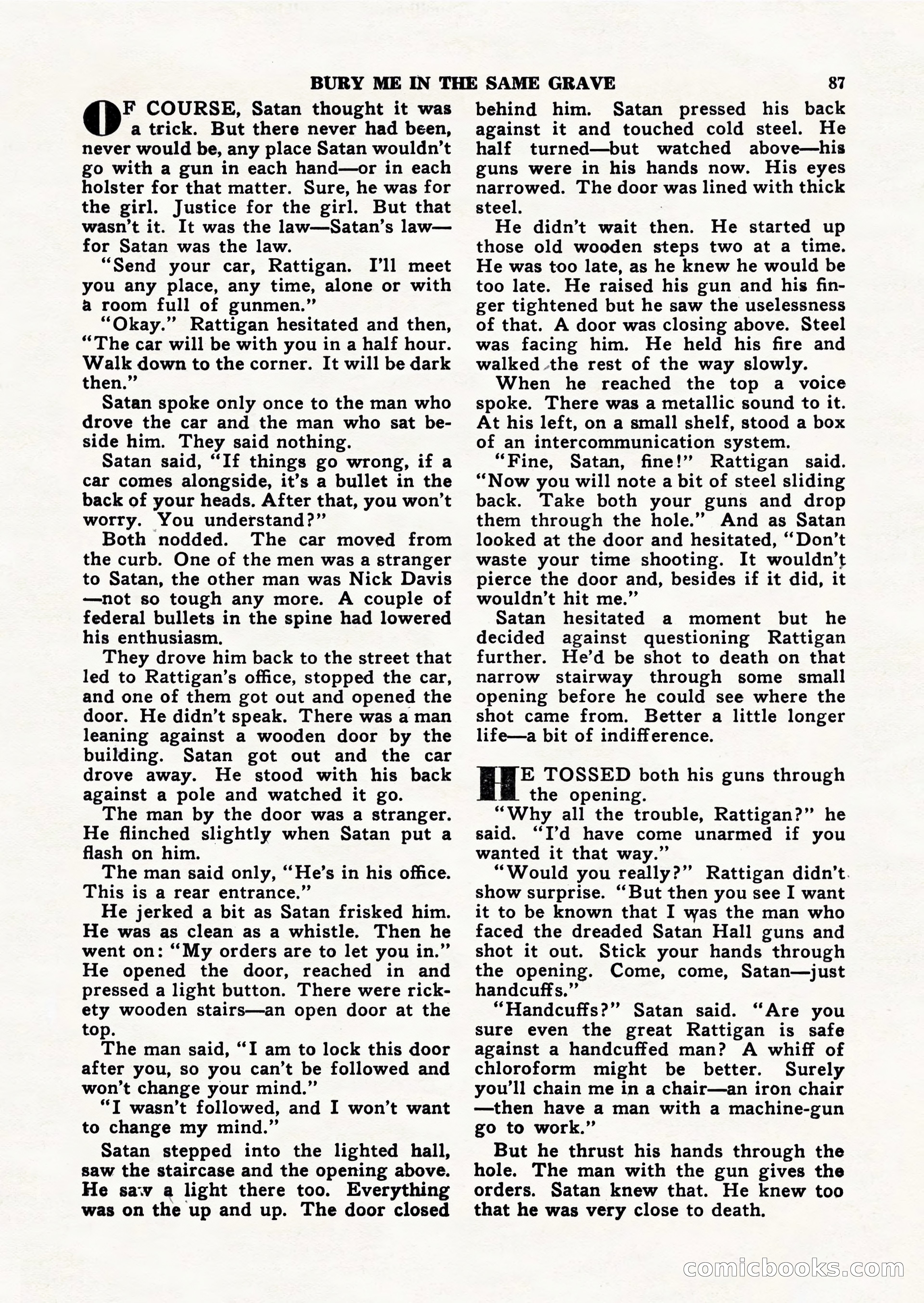 Black Book Detective, March 1949 — page 87 of 132