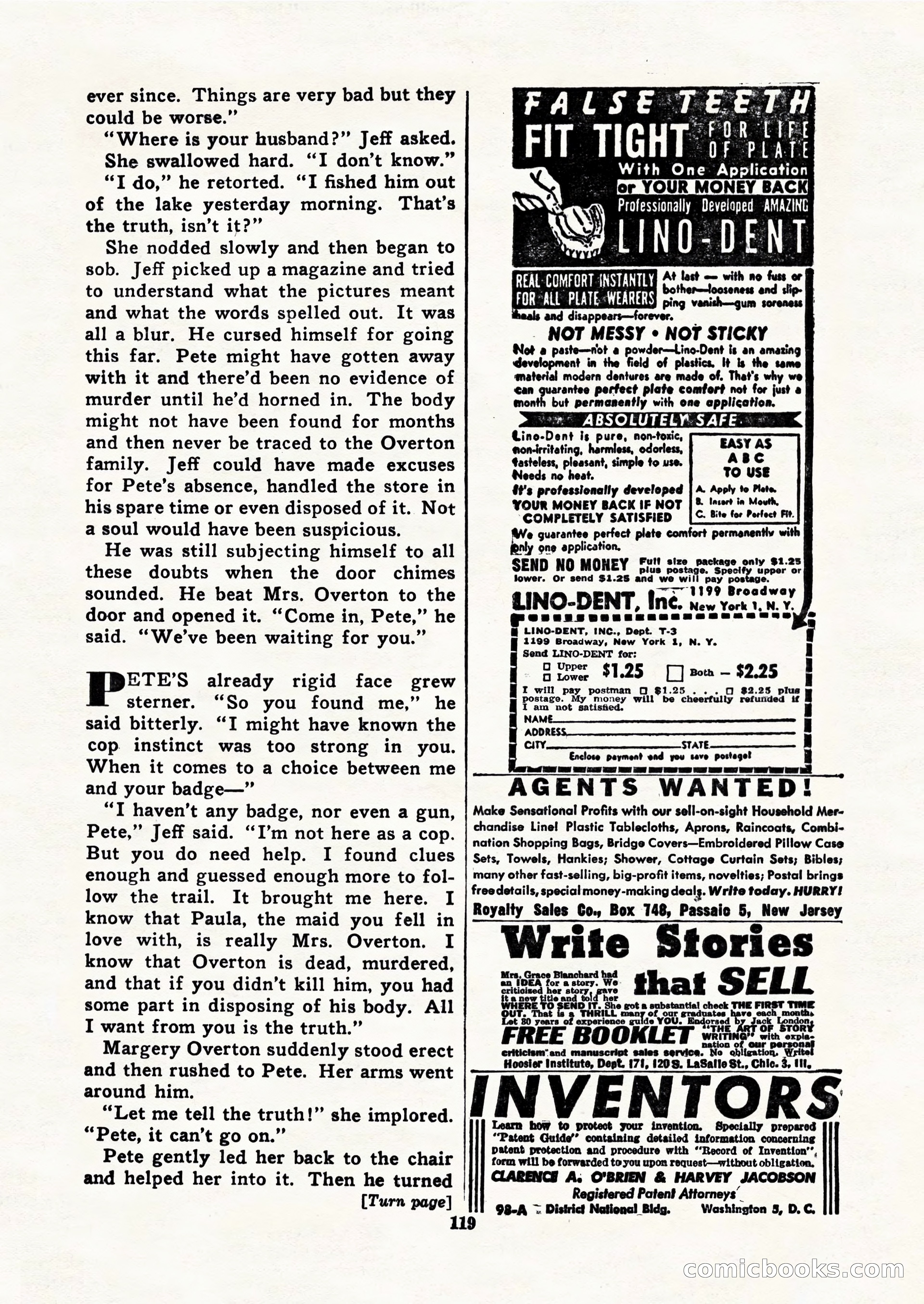 Black Book Detective, March 1949 — page 119 of 132